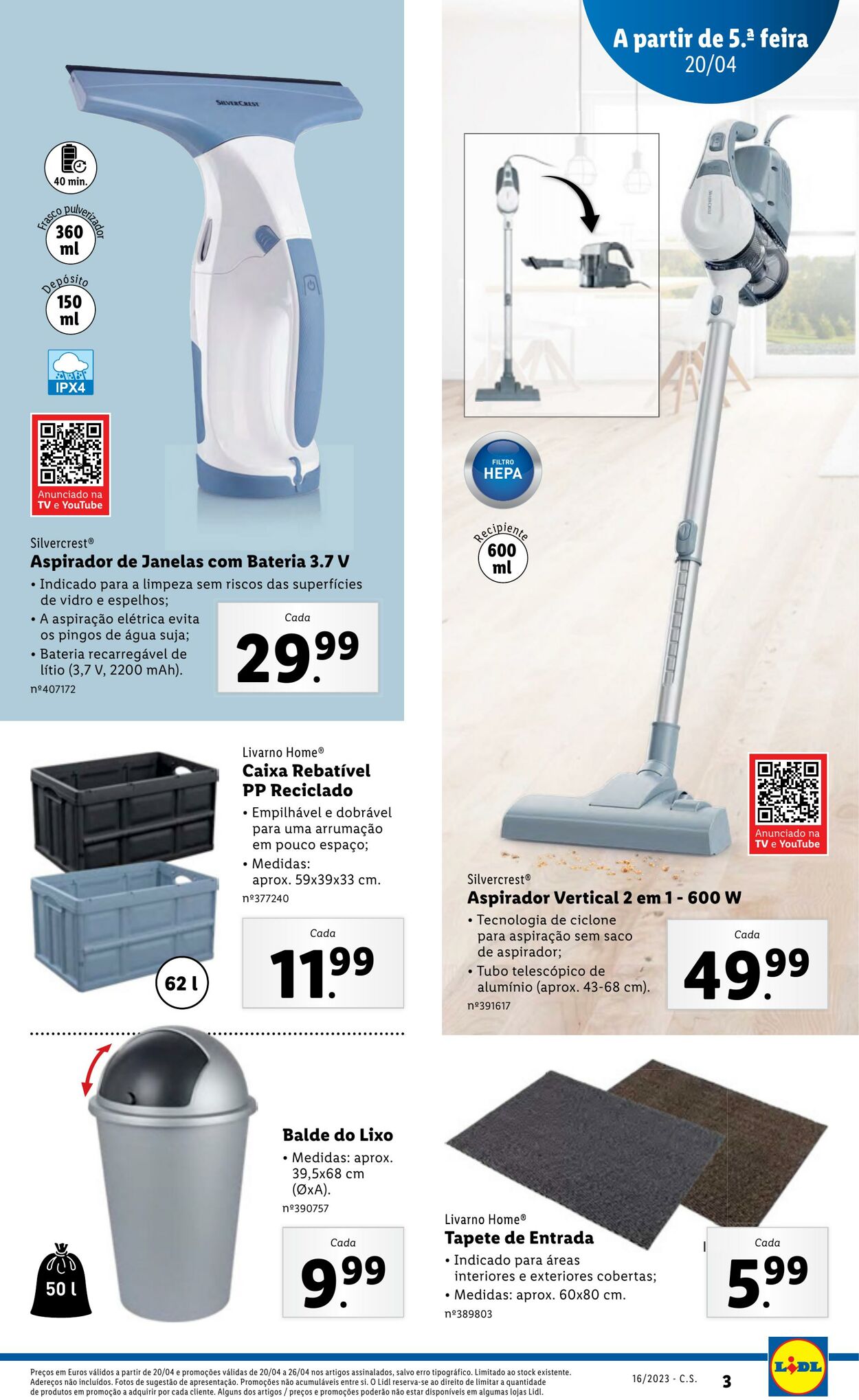 Folheto Lidl 20.04.2023 - 26.04.2023