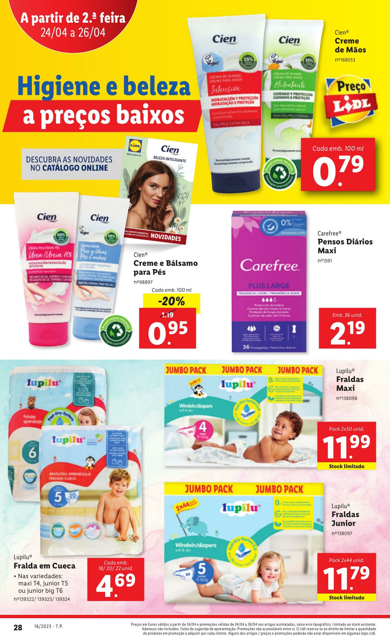 Folheto Lidl 20.04.2023 - 26.04.2023