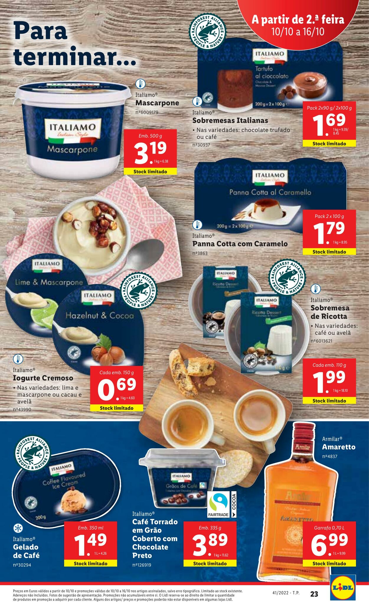 Folheto Lidl 10.10.2022 - 16.10.2022