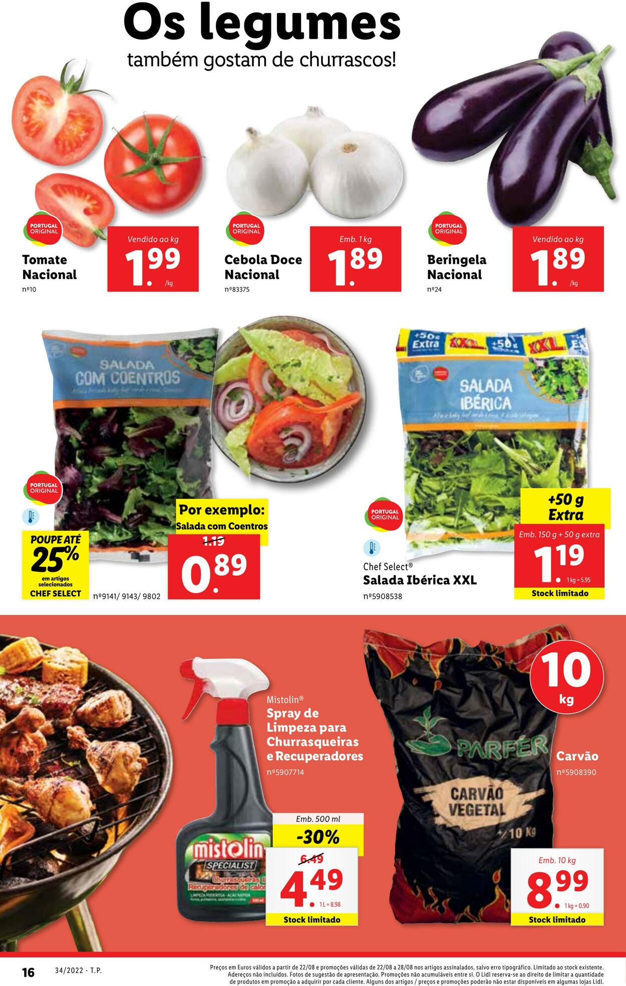 Folheto Lidl 22.08.2022 - 28.08.2022