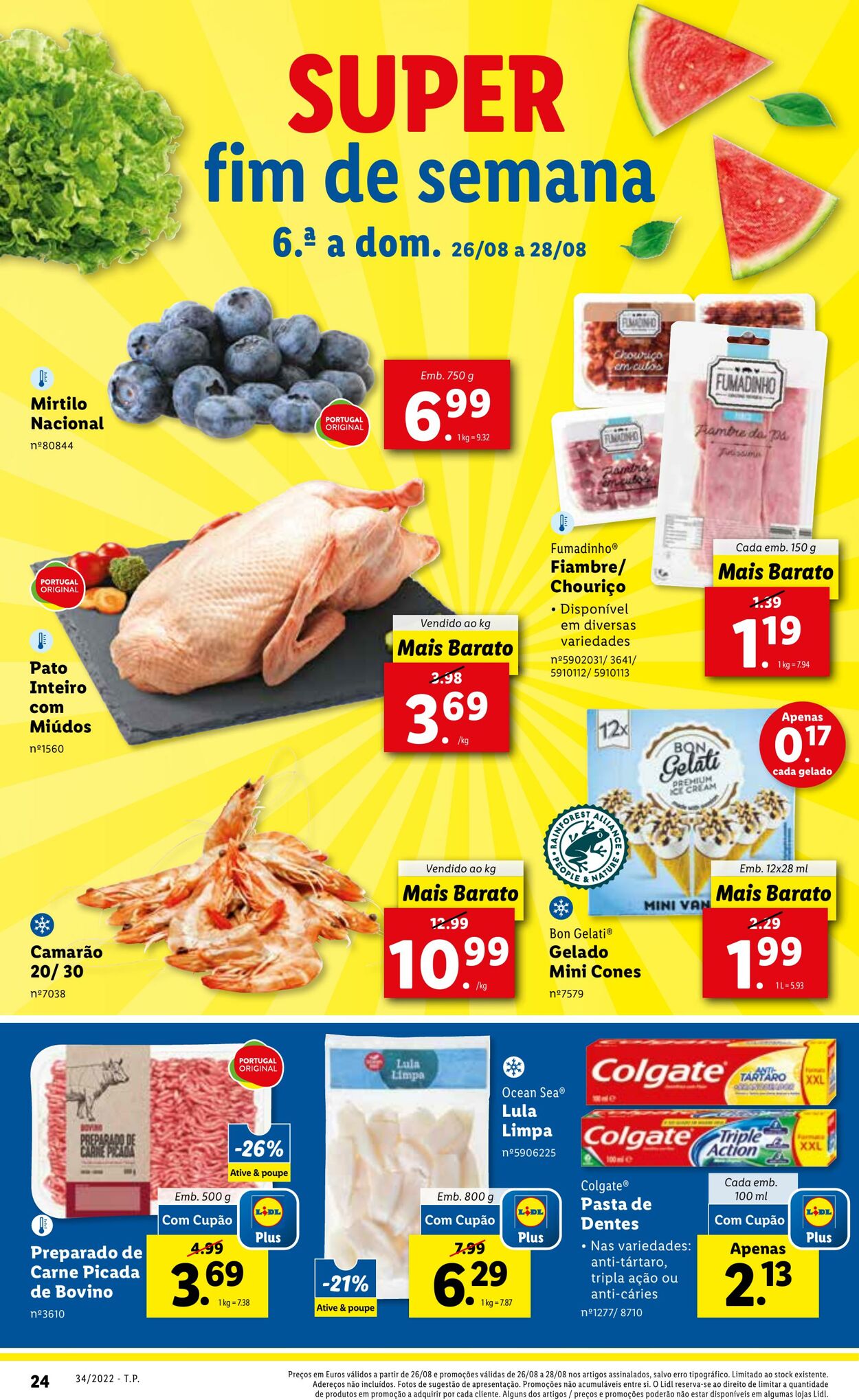 Folheto Lidl 22.08.2022 - 28.08.2022