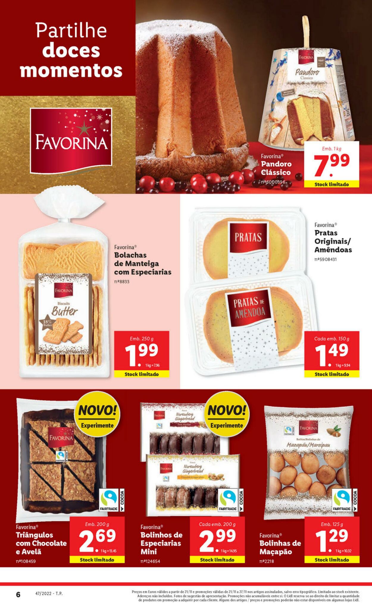 Folheto Lidl 21.11.2022 - 27.11.2022