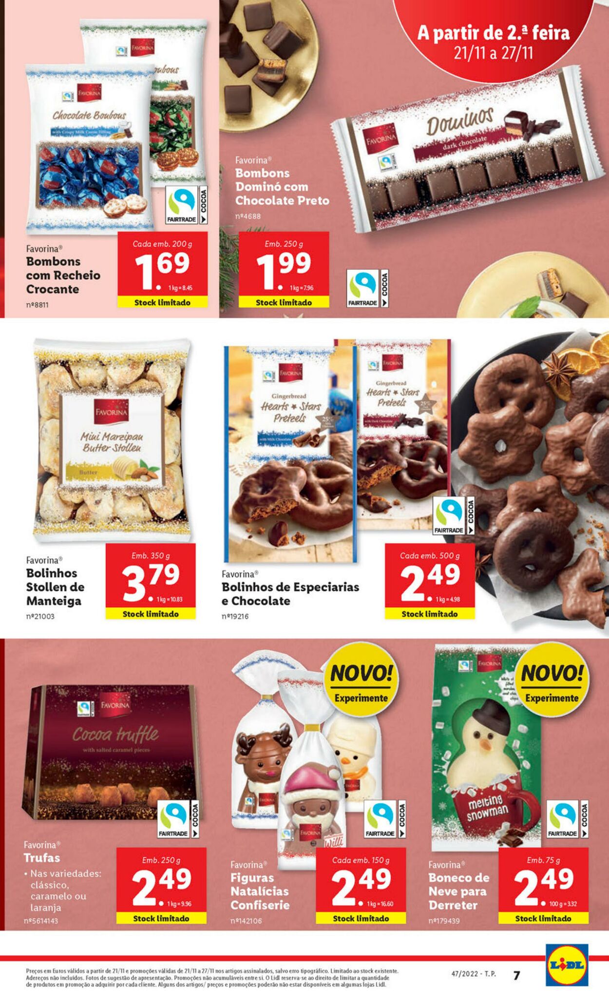 Folheto Lidl 21.11.2022 - 27.11.2022