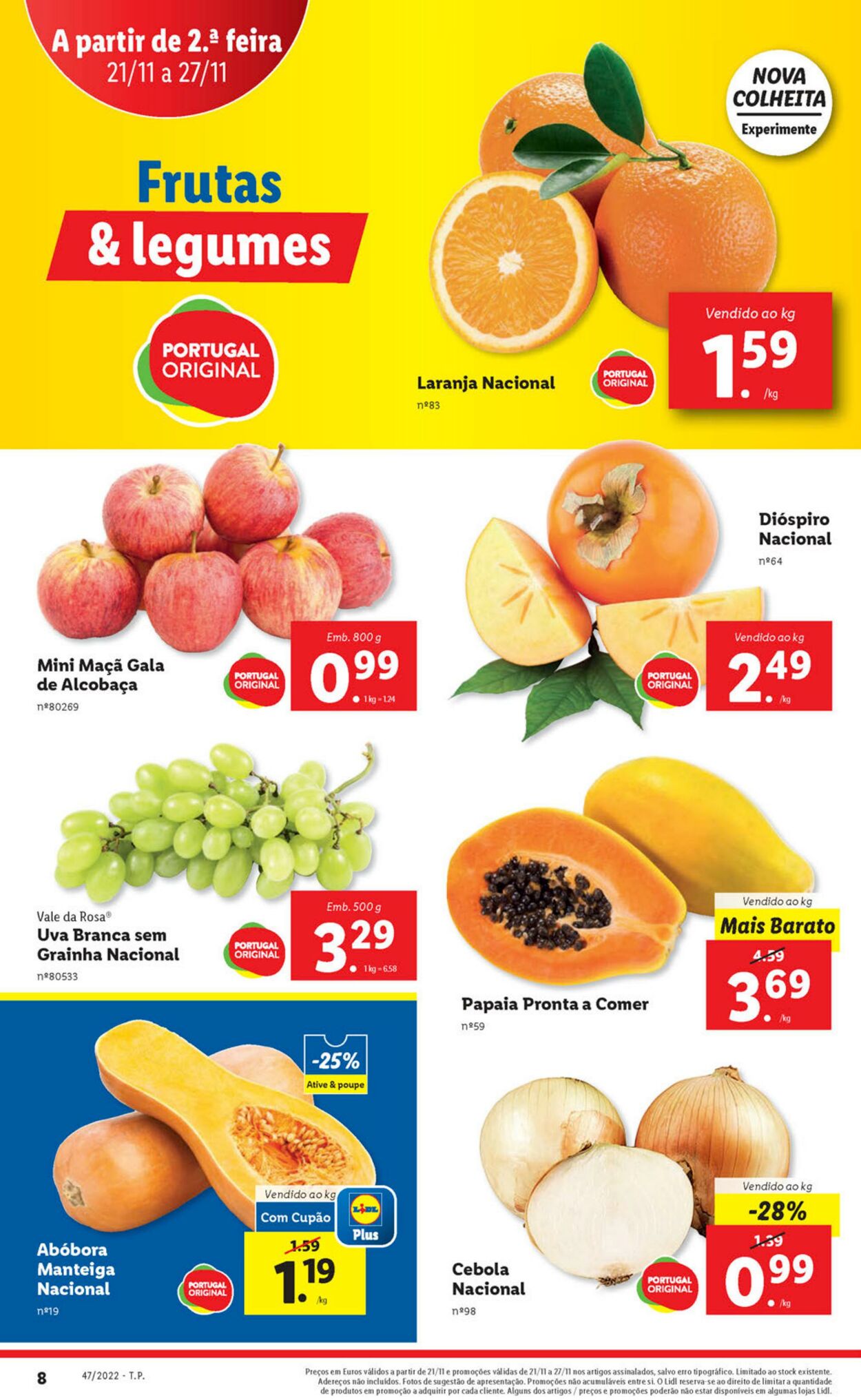 Folheto Lidl 21.11.2022 - 27.11.2022