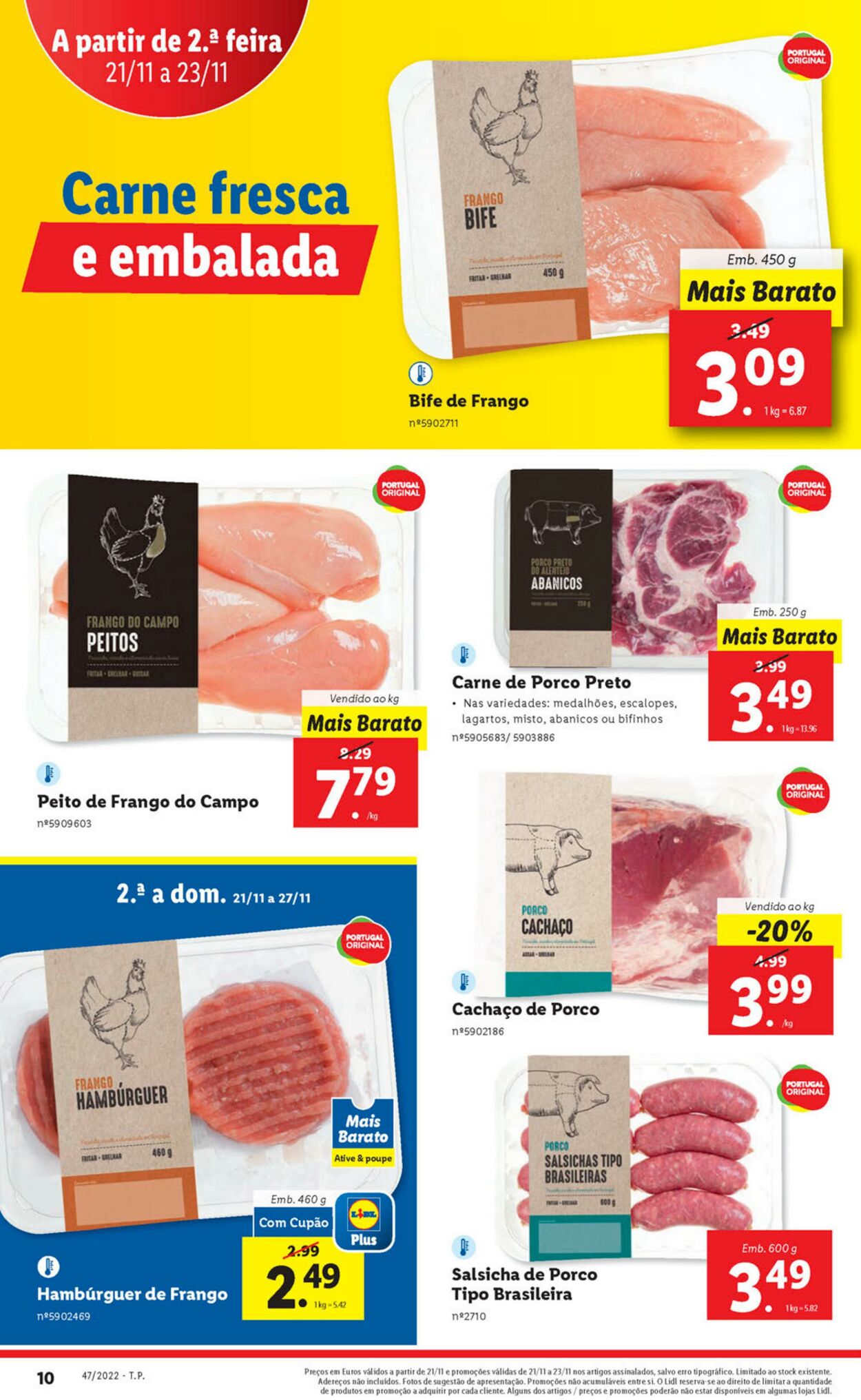 Folheto Lidl 21.11.2022 - 27.11.2022