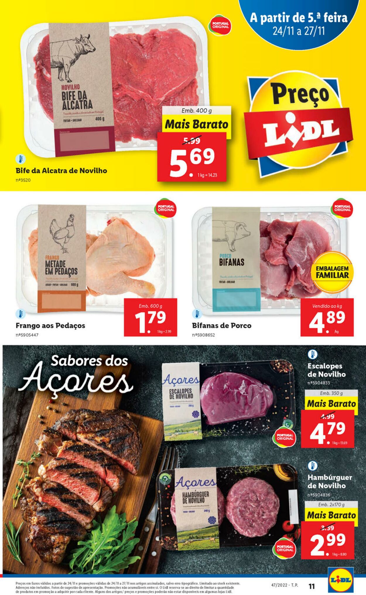 Folheto Lidl 21.11.2022 - 27.11.2022