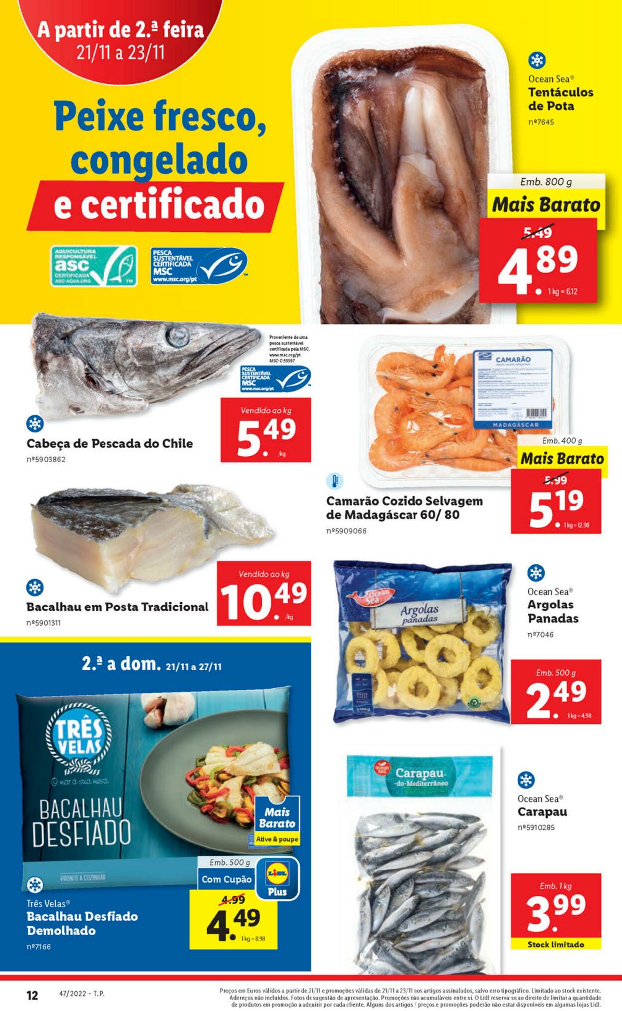 Folheto Lidl 21.11.2022 - 27.11.2022