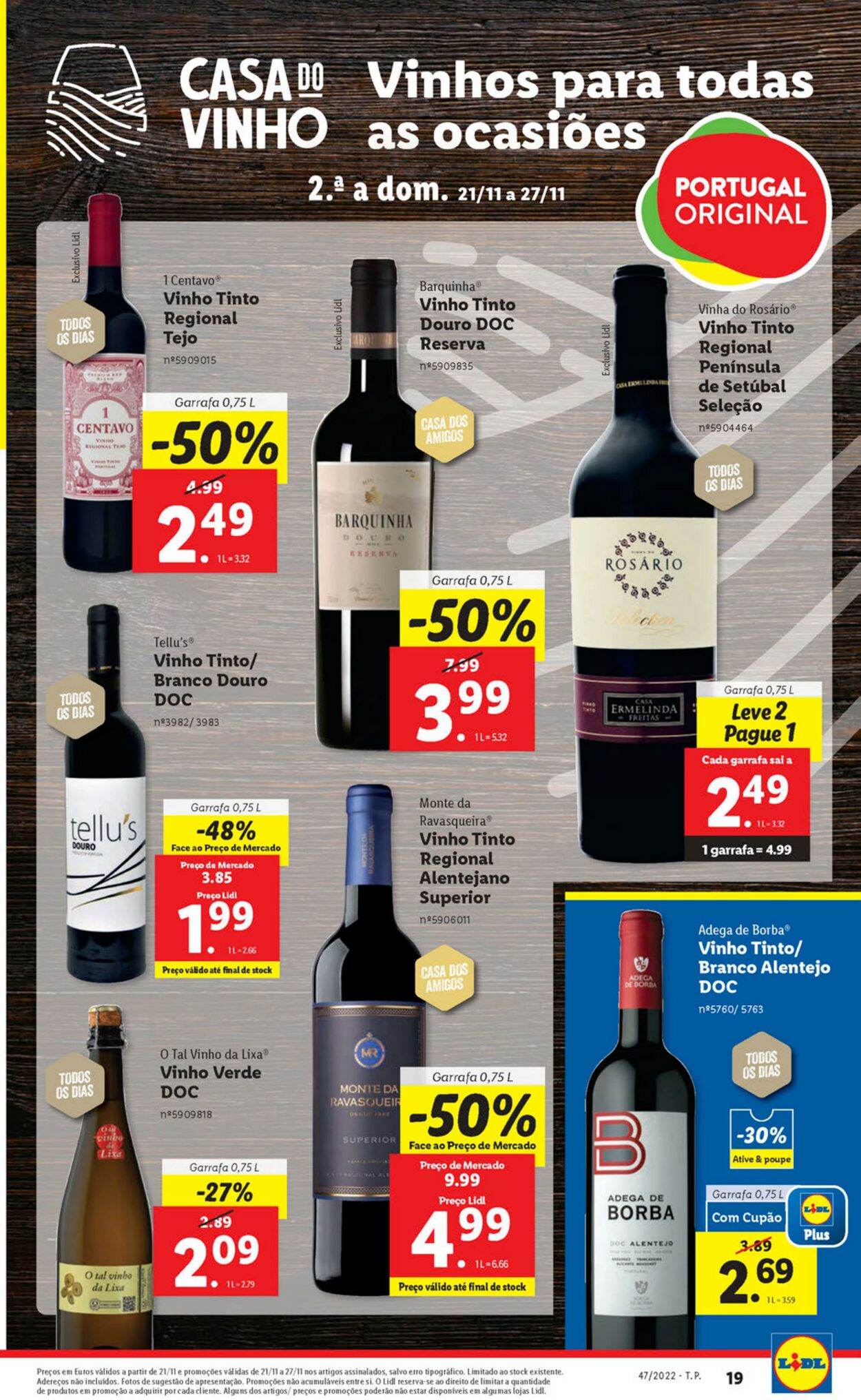 Folheto Lidl 21.11.2022 - 27.11.2022