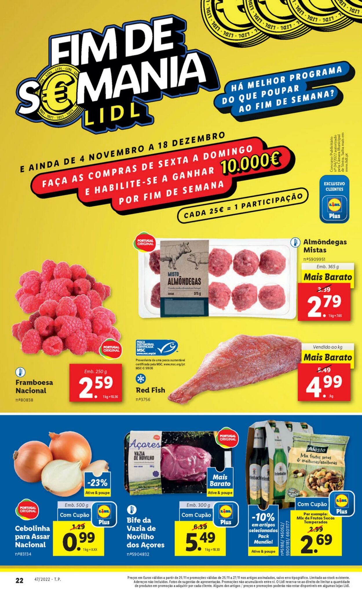 Folheto Lidl 21.11.2022 - 27.11.2022