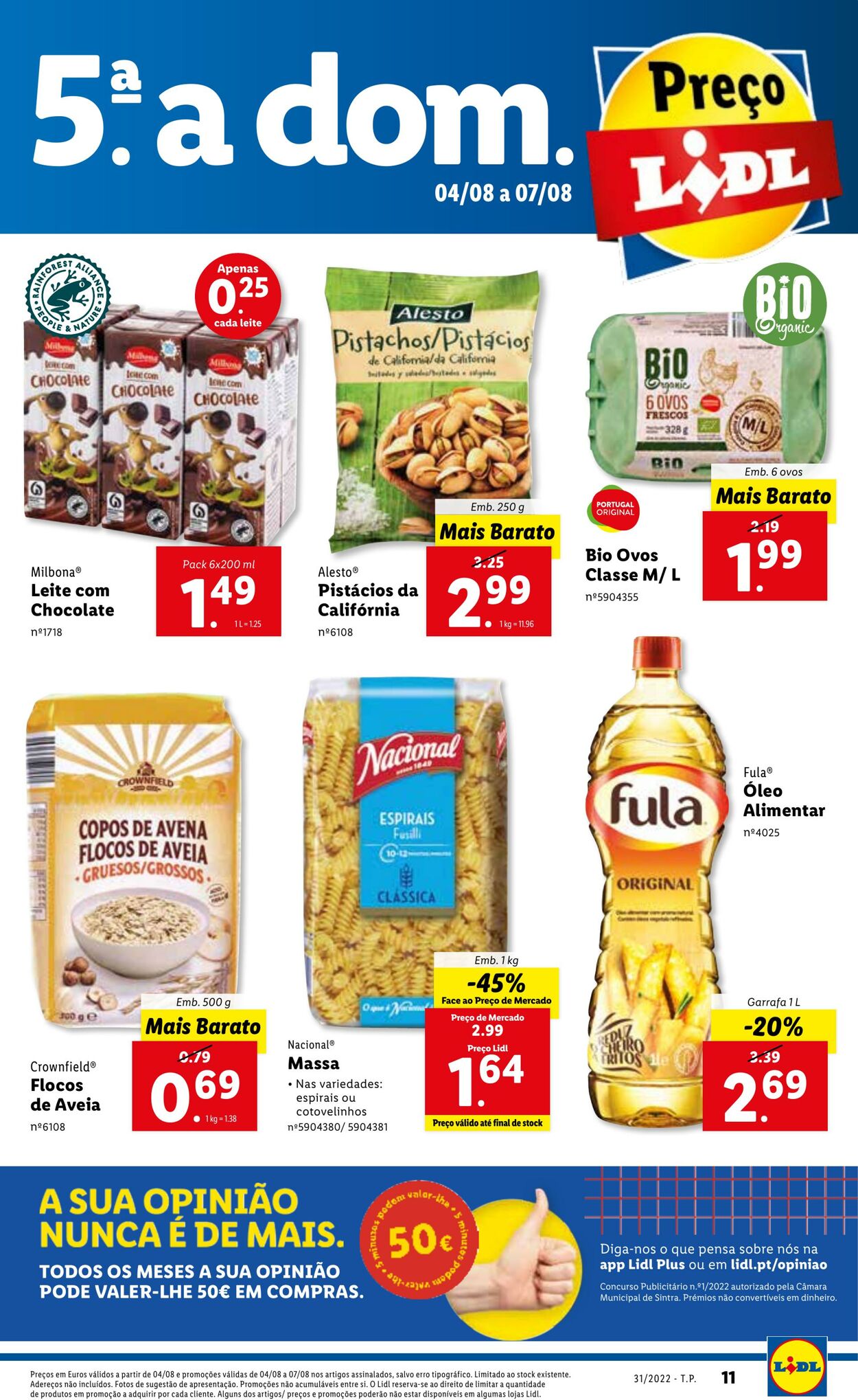 Folheto Lidl 01.08.2022 - 07.08.2022