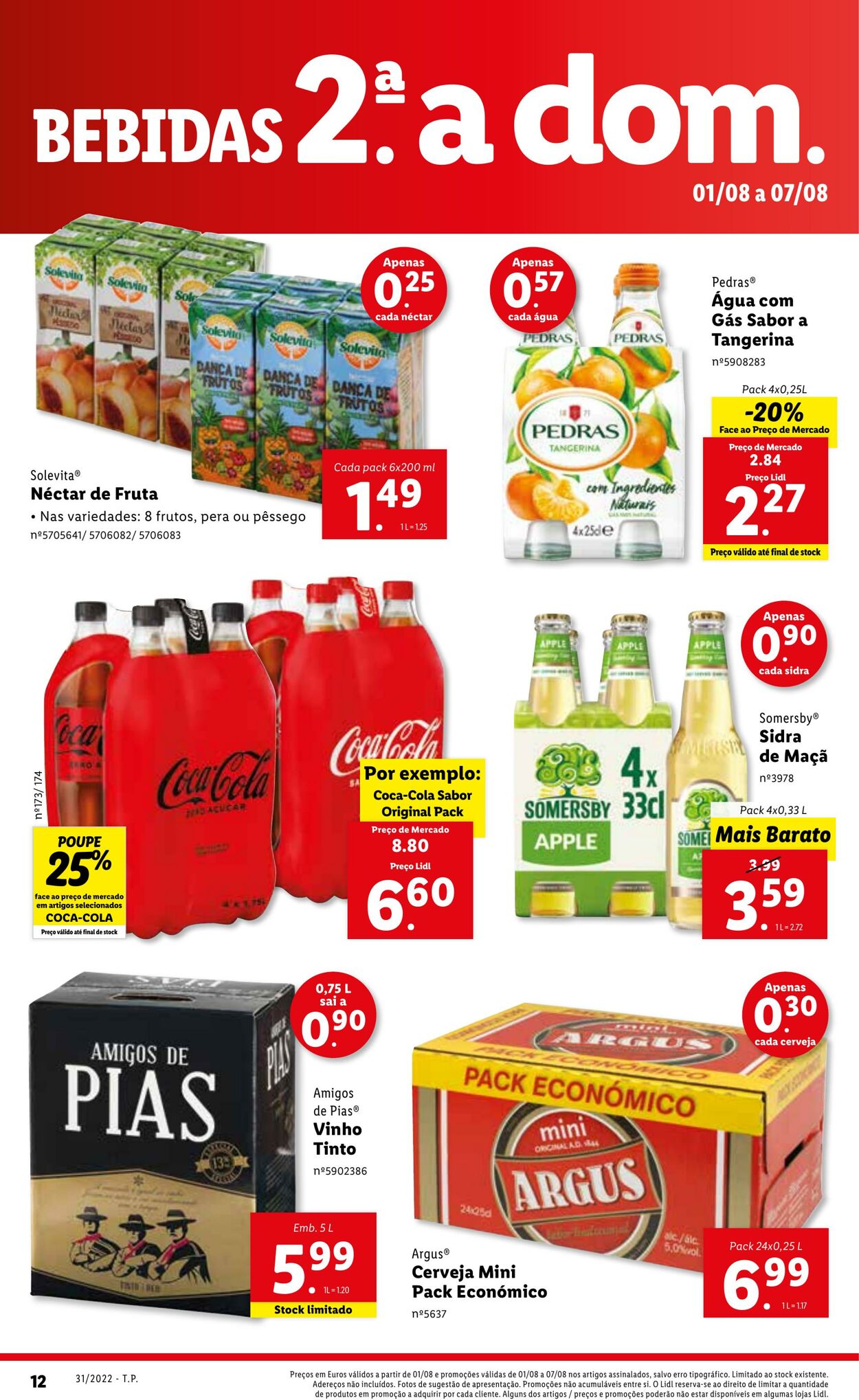 Folheto Lidl 01.08.2022 - 07.08.2022