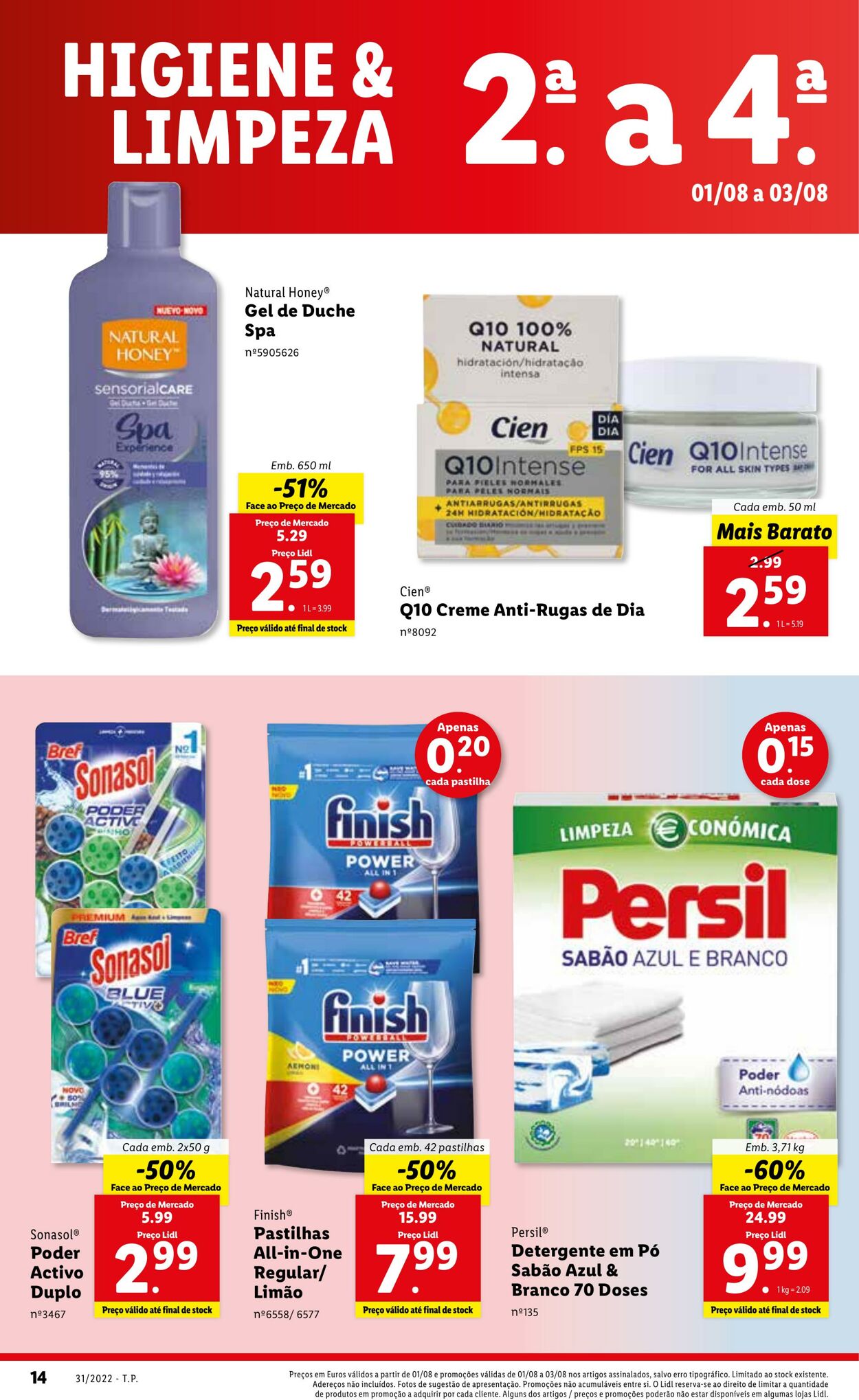 Folheto Lidl 01.08.2022 - 07.08.2022