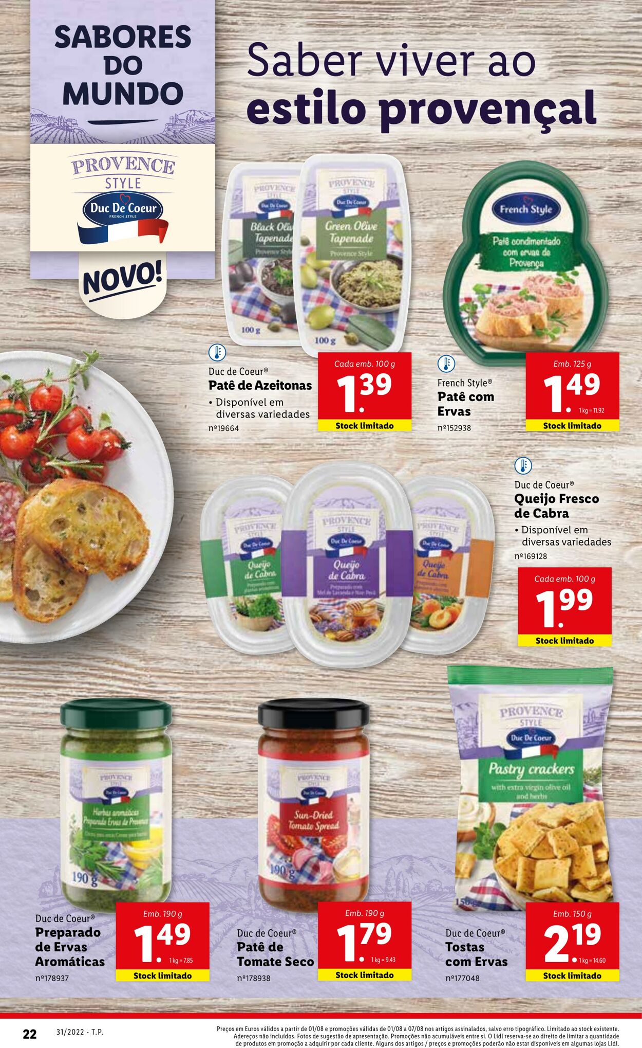 Folheto Lidl 01.08.2022 - 07.08.2022