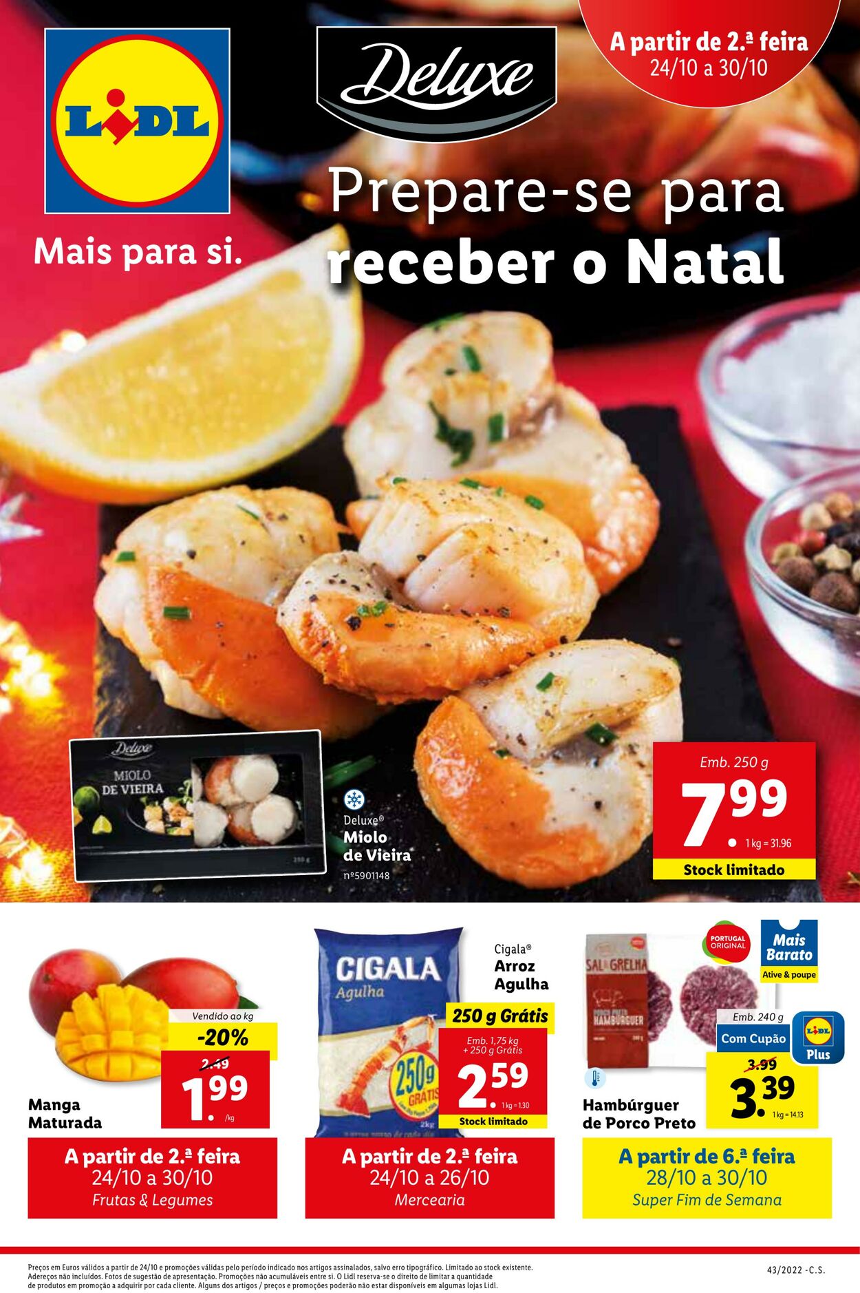 Folheto Lidl 24.10.2022 - 30.10.2022