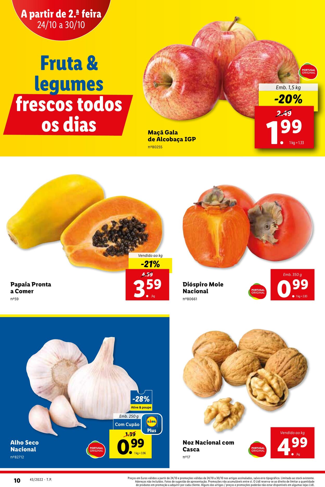 Folheto Lidl 24.10.2022 - 30.10.2022