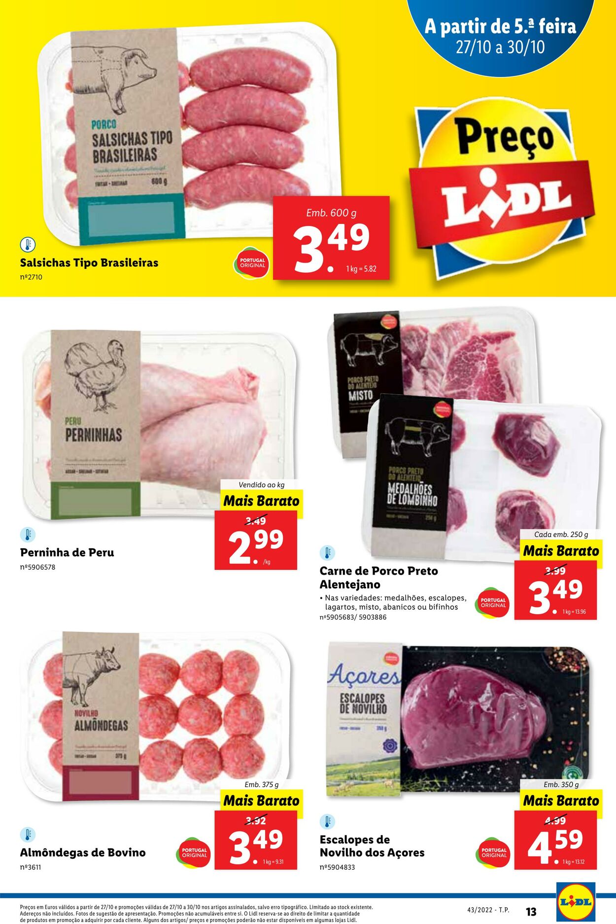 Folheto Lidl 24.10.2022 - 30.10.2022