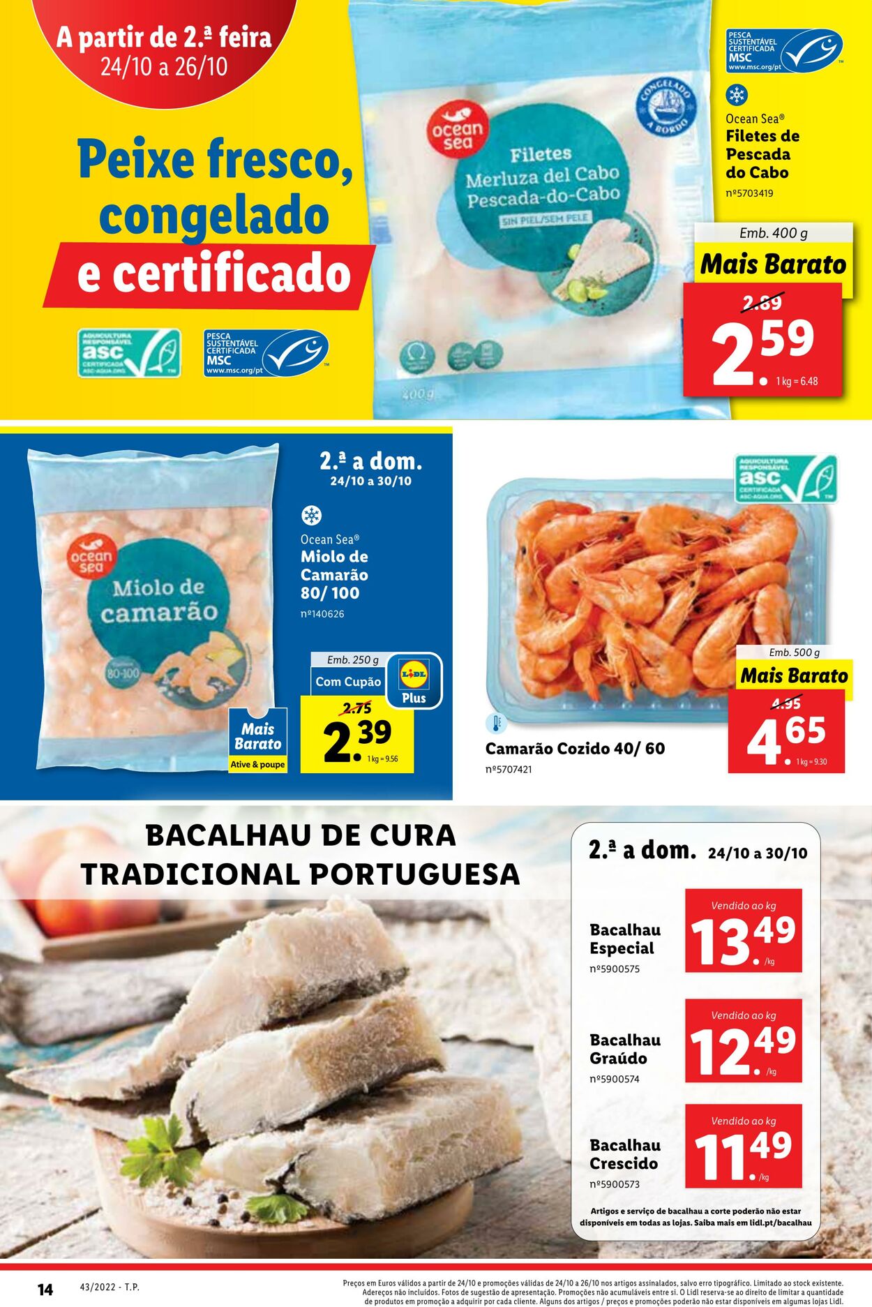 Folheto Lidl 24.10.2022 - 30.10.2022