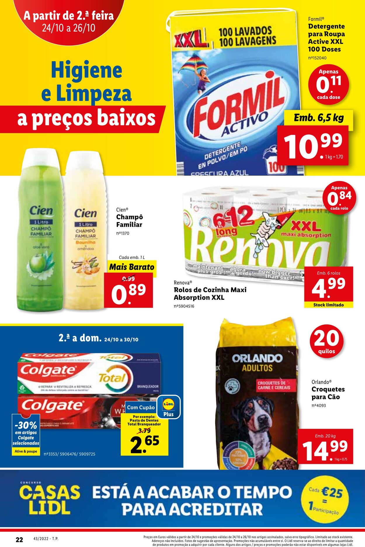 Folheto Lidl 24.10.2022 - 30.10.2022