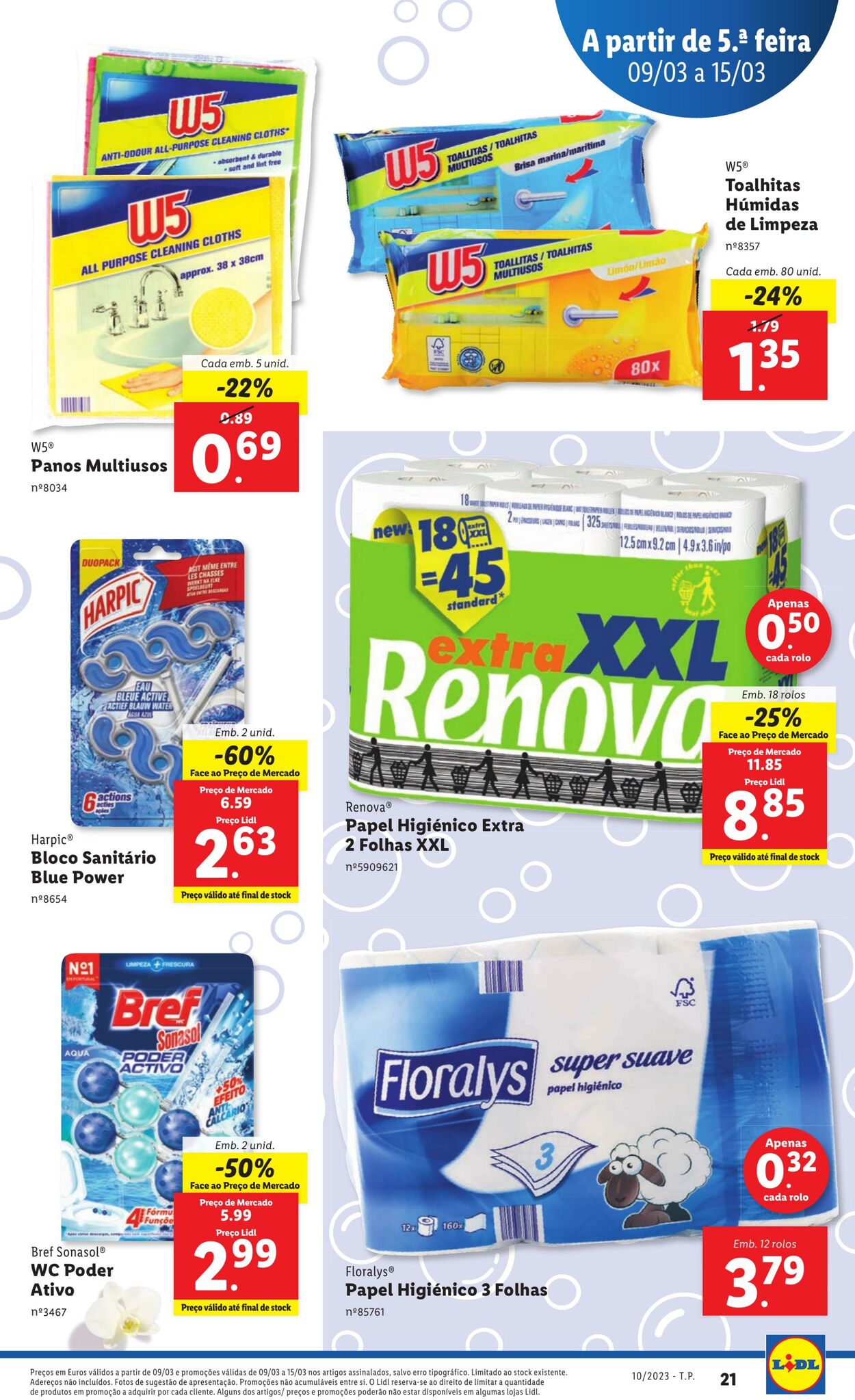 Folheto Lidl 09.03.2023 - 15.03.2023