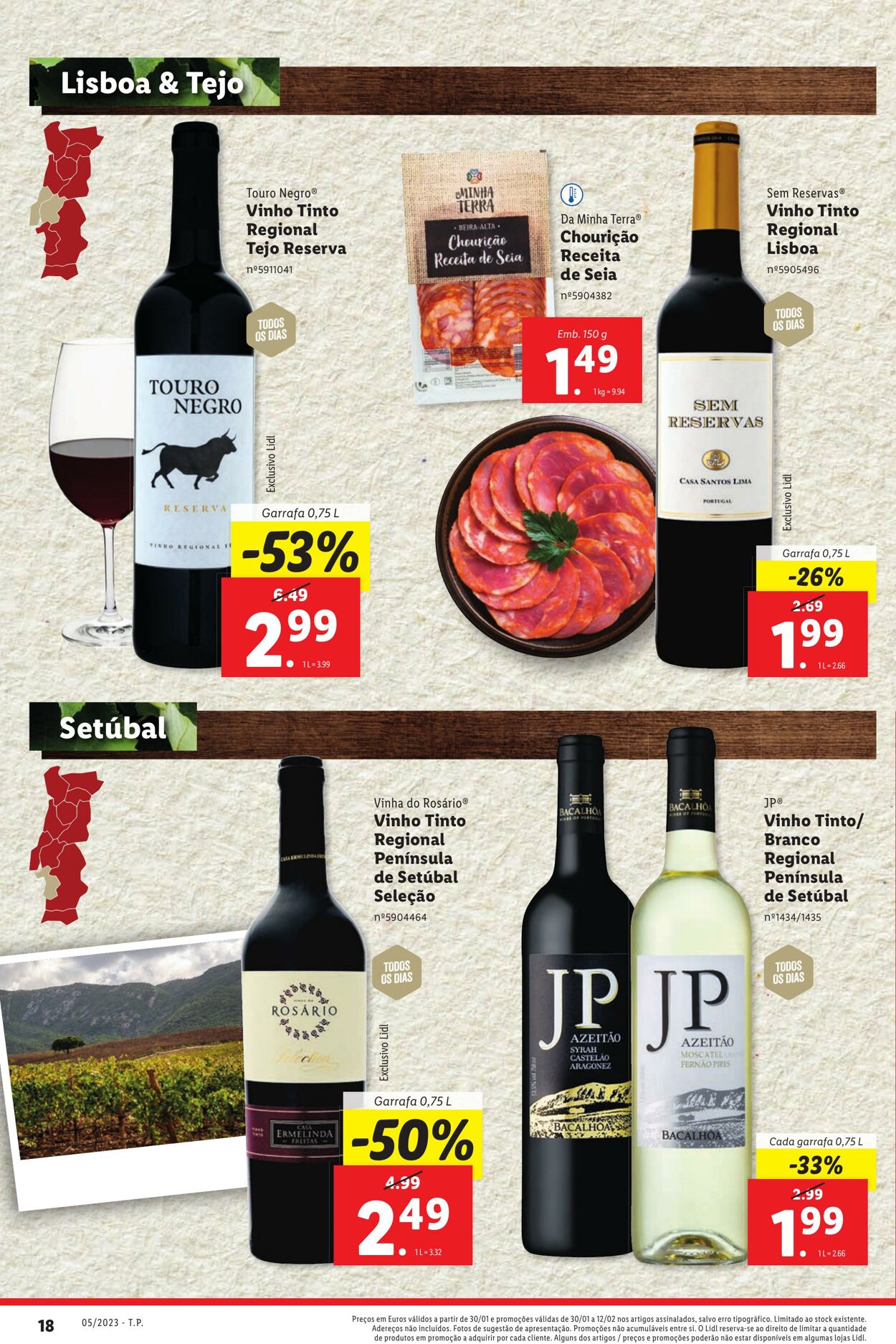 Folheto Lidl 30.01.2023 - 05.02.2023