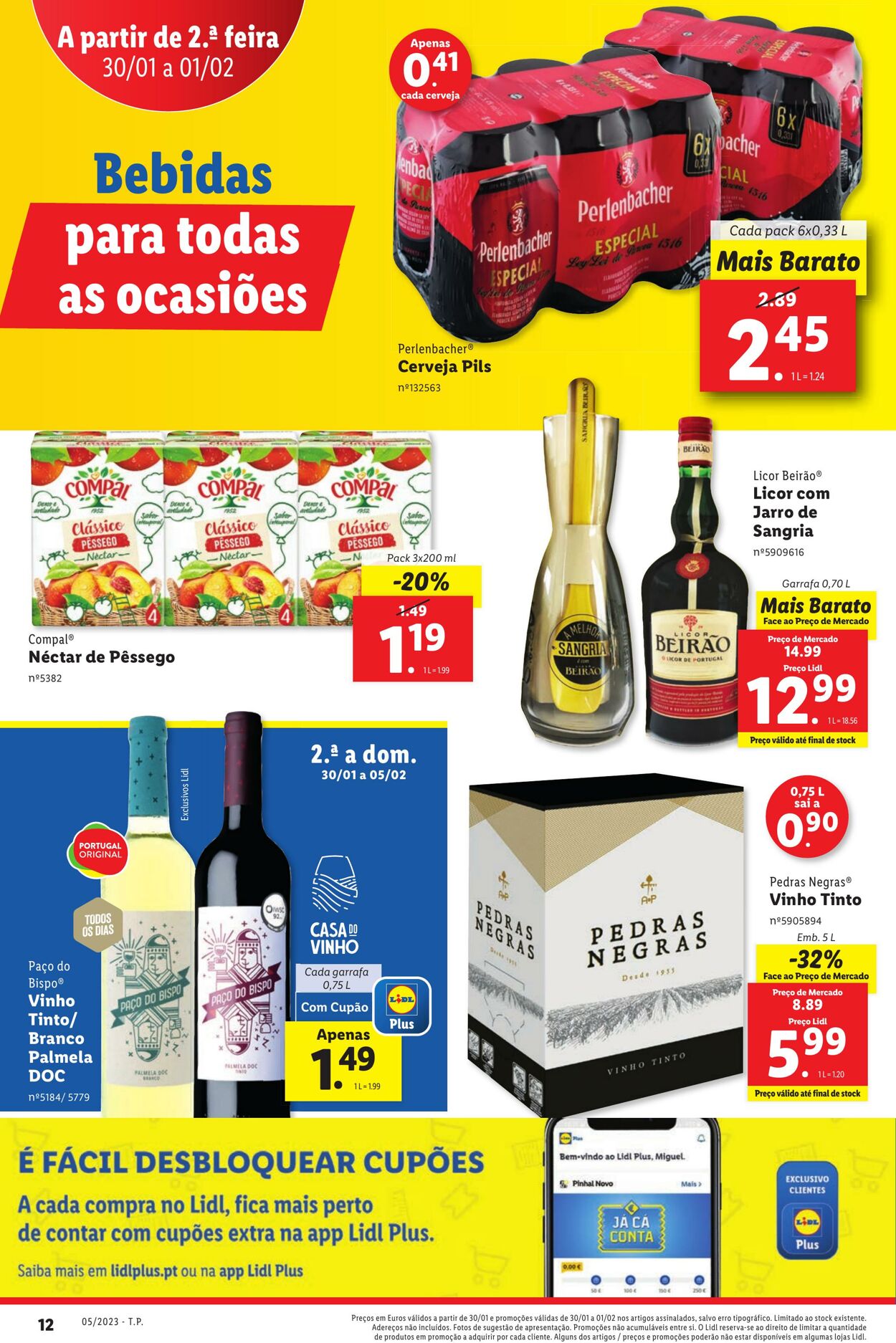 Folheto Lidl 30.01.2023 - 05.02.2023