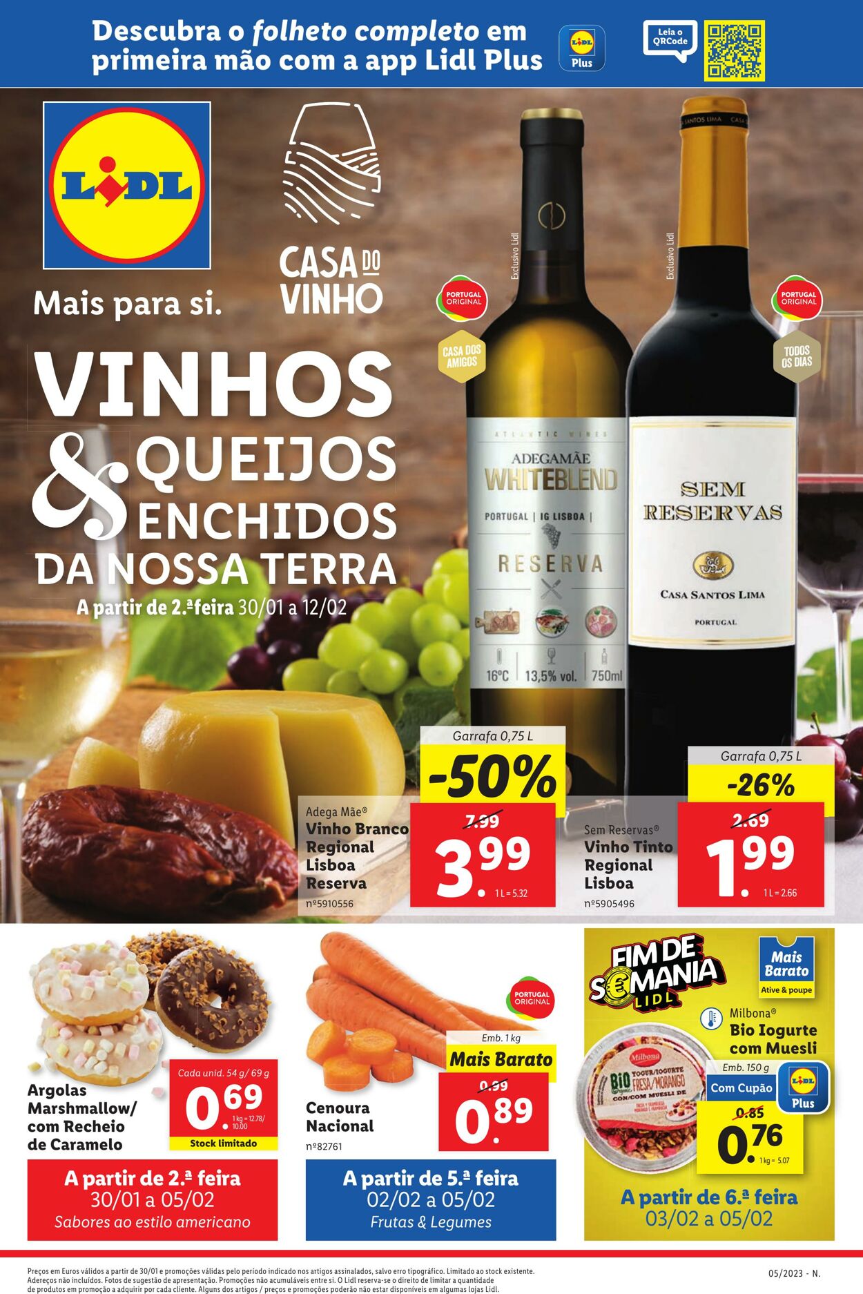 Folheto Lidl 30.01.2023 - 05.02.2023