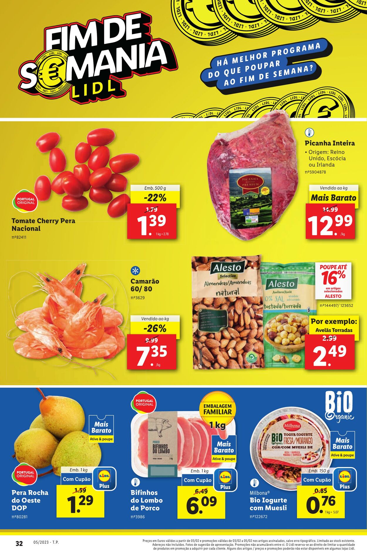 Folheto Lidl 30.01.2023 - 05.02.2023