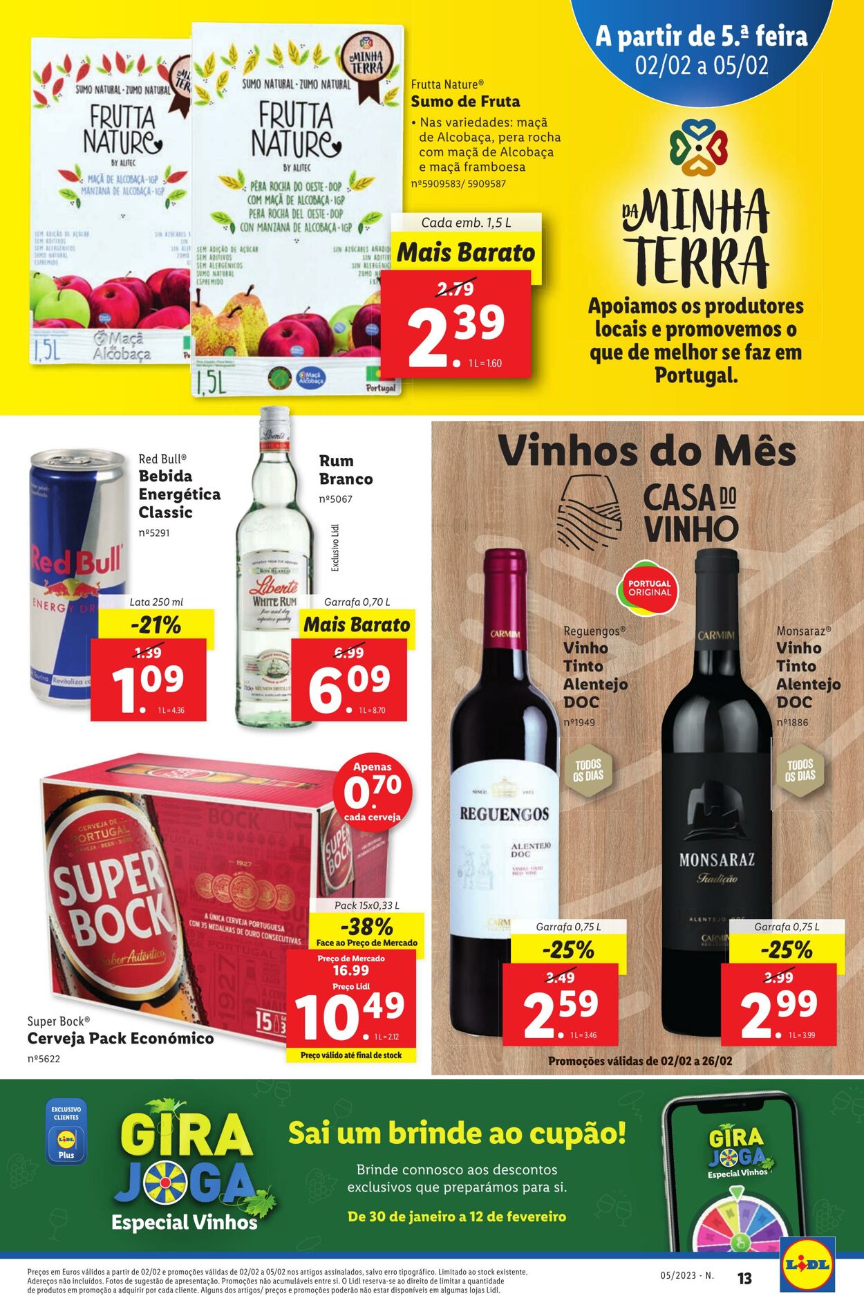 Folheto Lidl 30.01.2023 - 05.02.2023