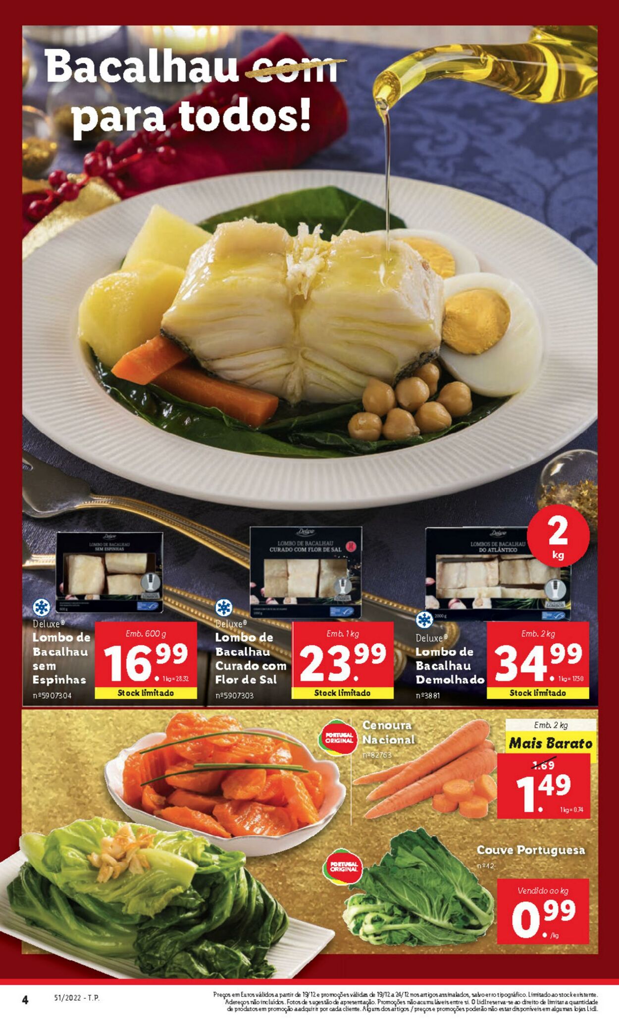 Folheto Lidl 19.12.2022 - 24.12.2022