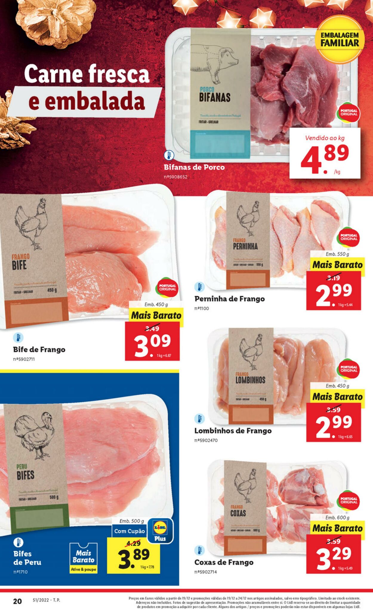 Folheto Lidl 19.12.2022 - 24.12.2022