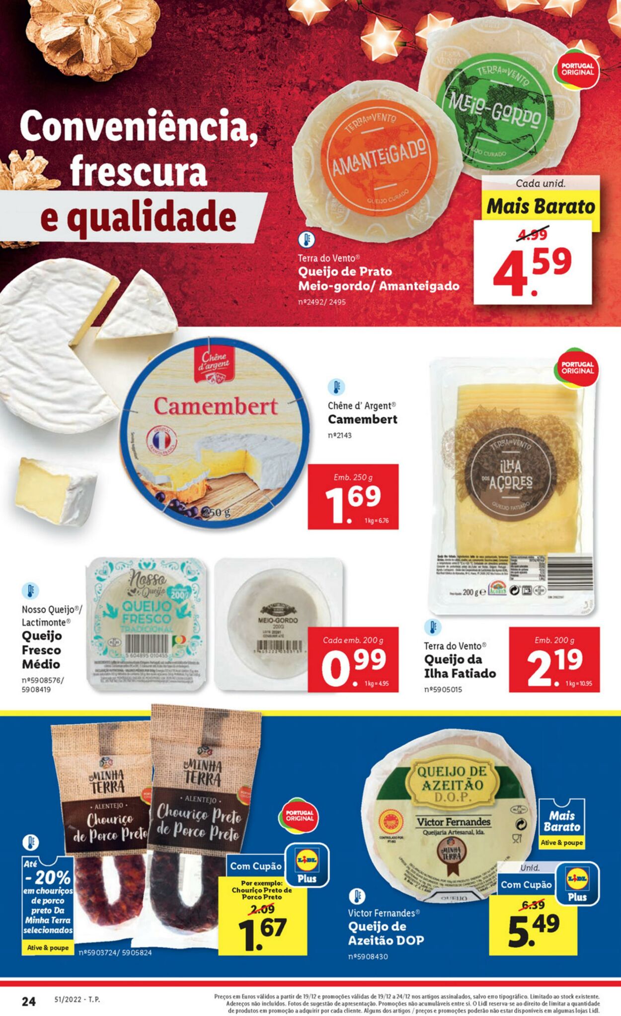 Folheto Lidl 19.12.2022 - 24.12.2022