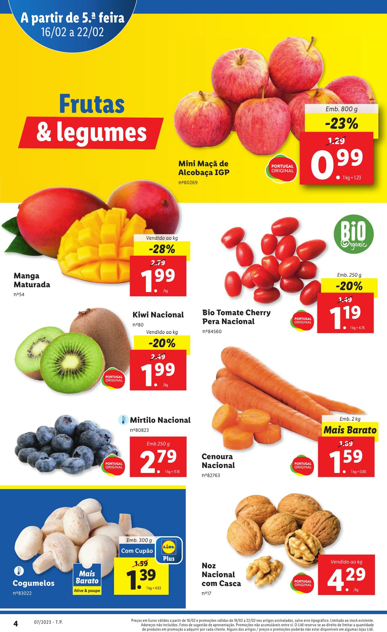 Folheto Lidl 16.02.2023 - 22.02.2023