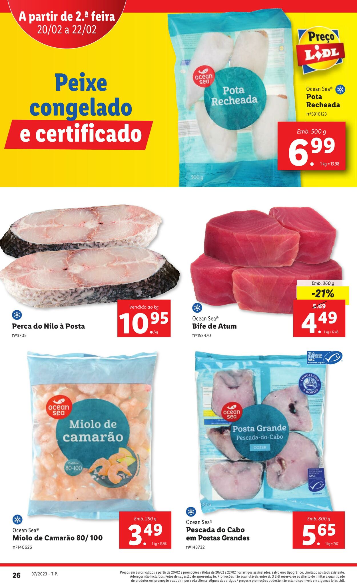 Folheto Lidl 16.02.2023 - 22.02.2023