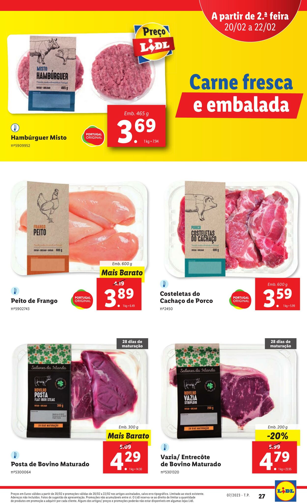 Folheto Lidl 16.02.2023 - 22.02.2023