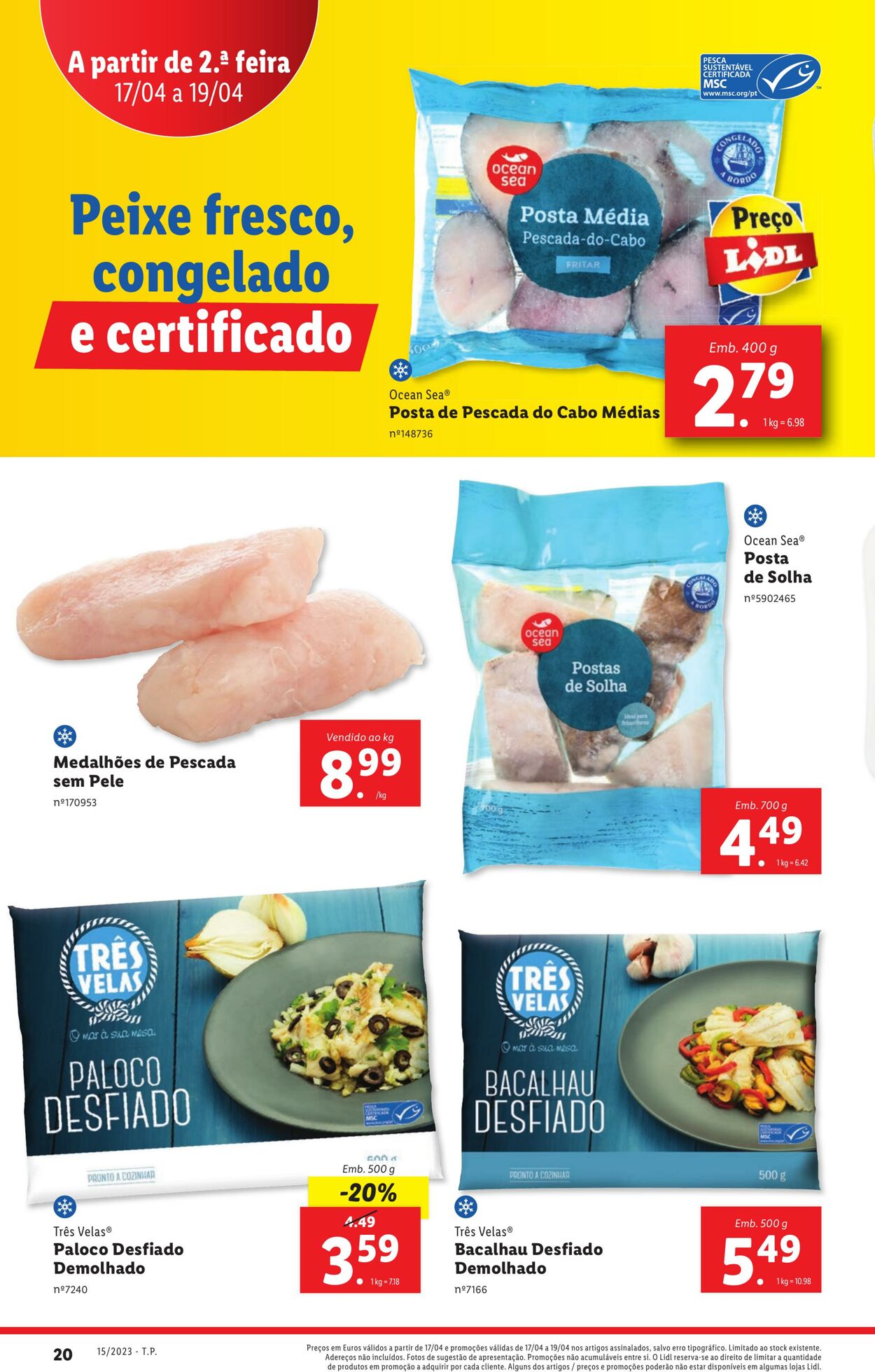 Folheto Lidl 13.04.2023 - 26.04.2023