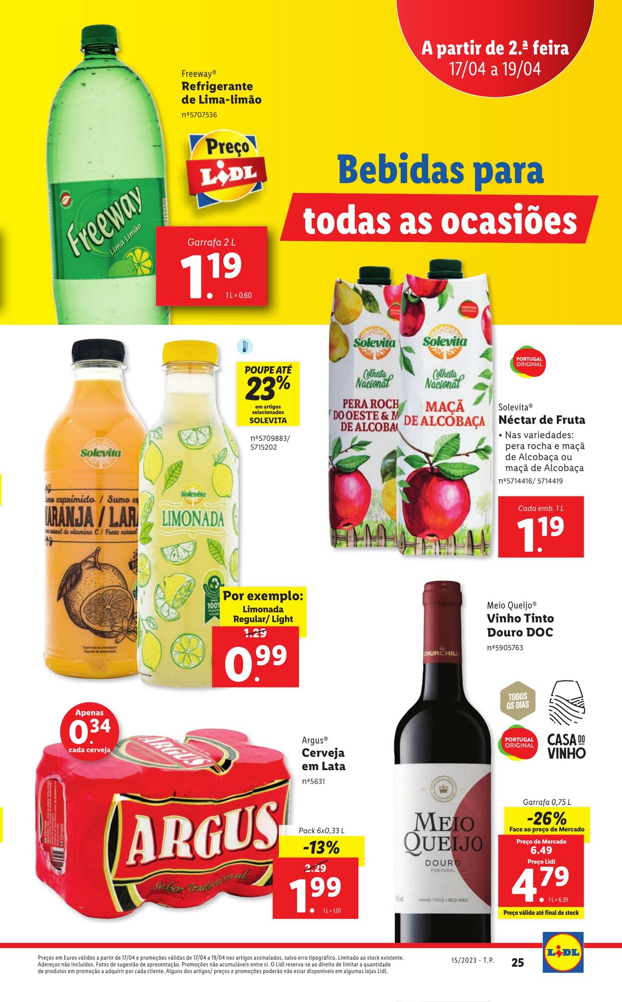 Folheto Lidl 13.04.2023 - 26.04.2023