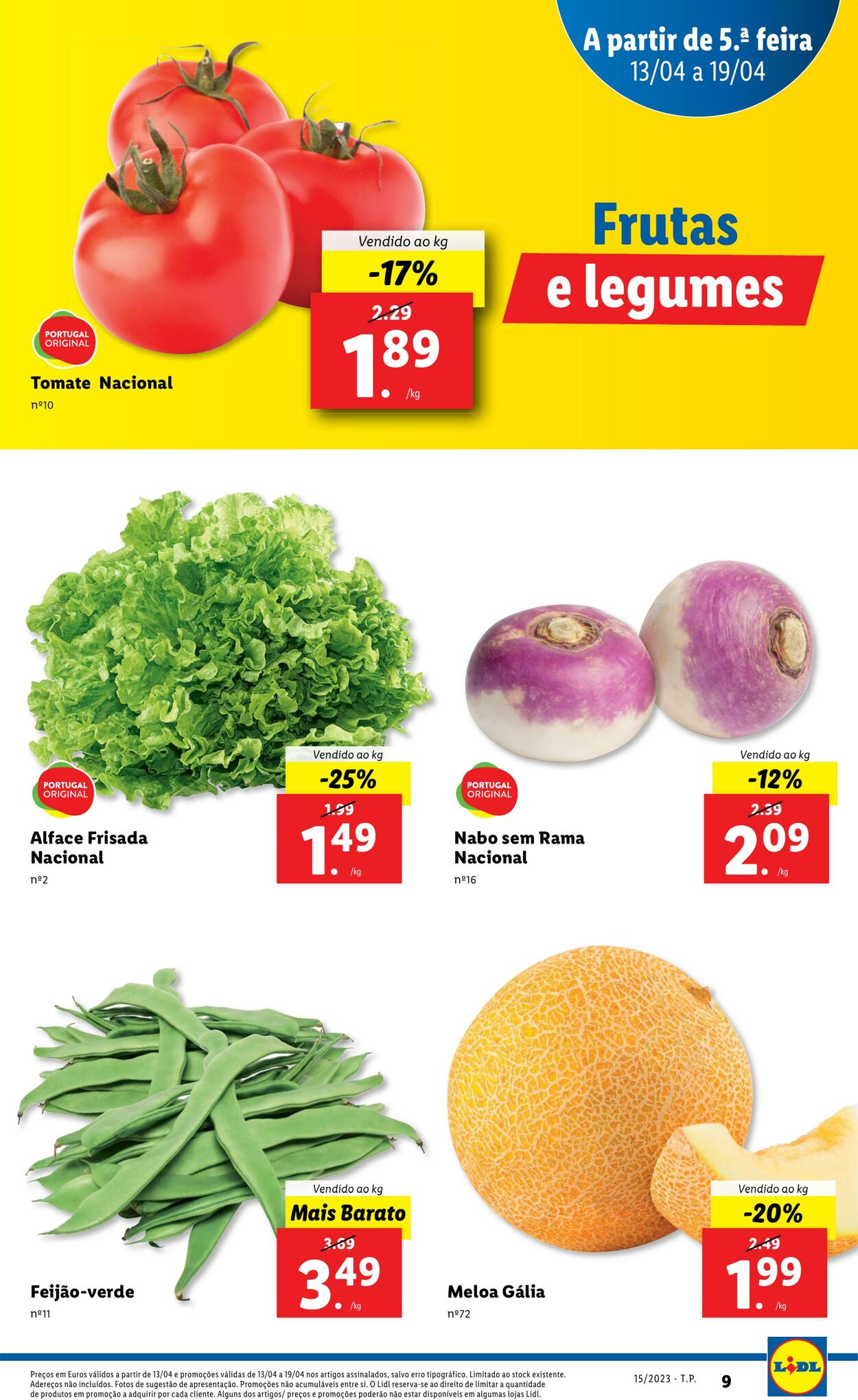 Folheto Lidl 13.04.2023 - 26.04.2023