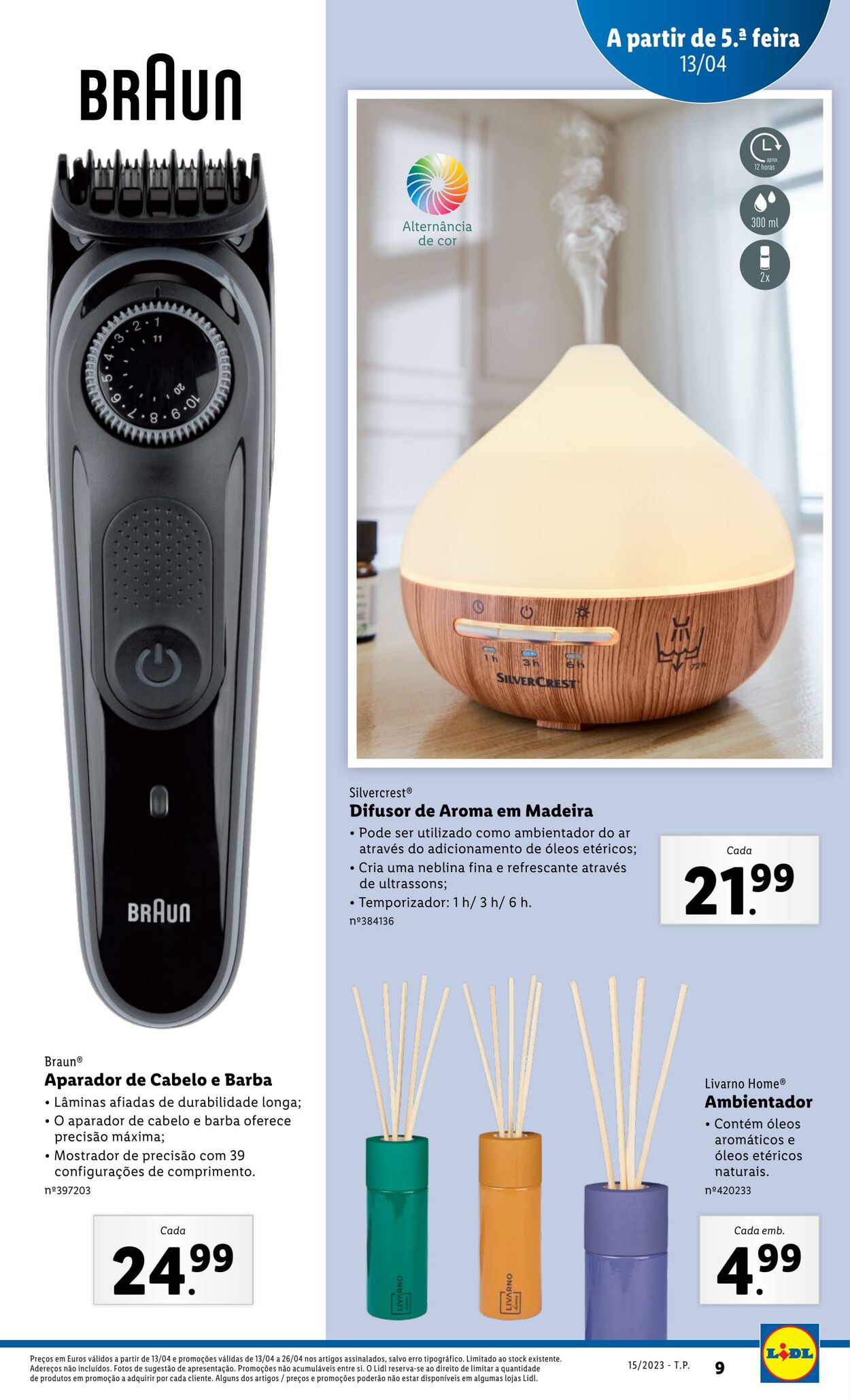 Folheto Lidl 13.04.2023 - 26.04.2023