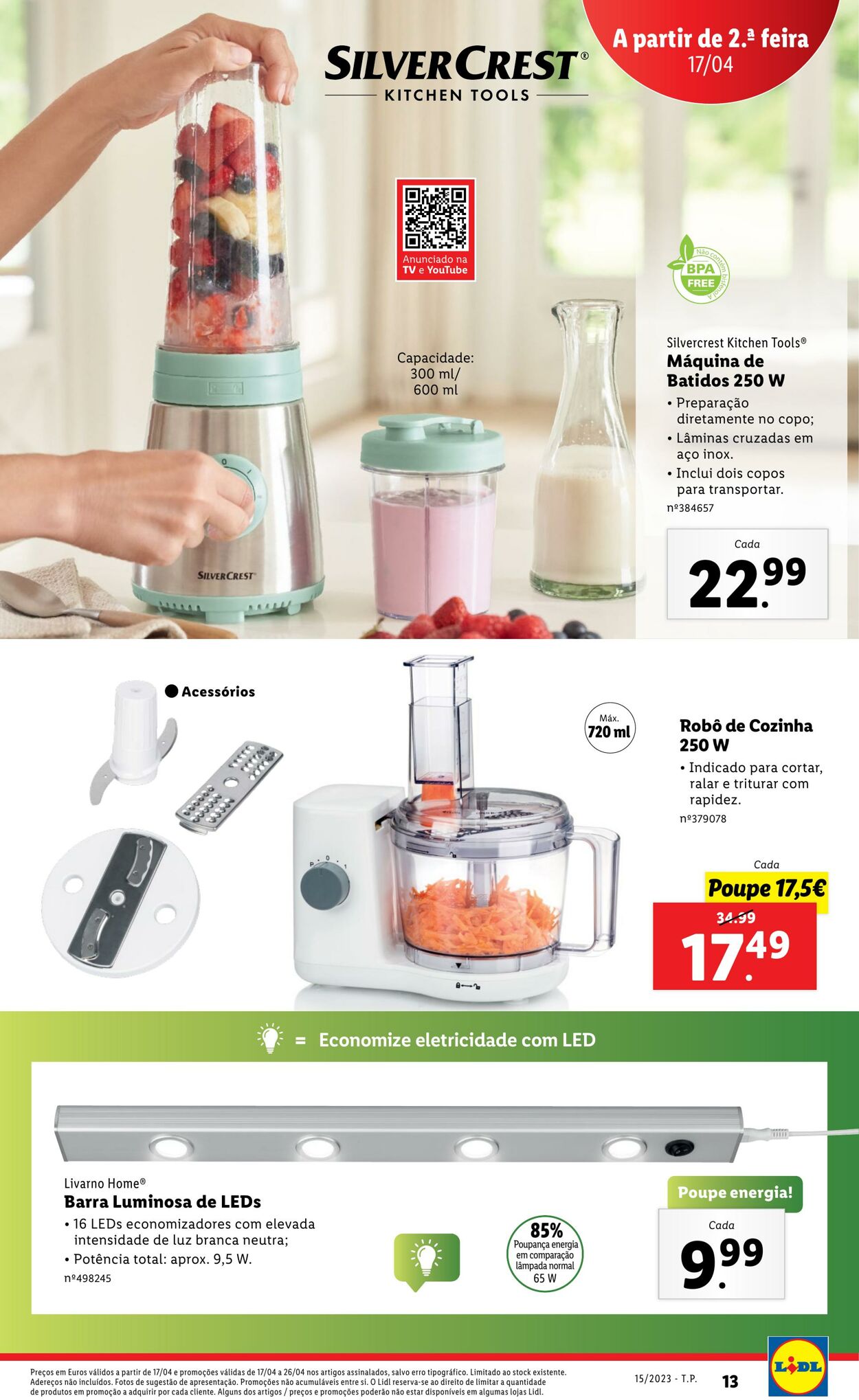 Folheto Lidl 13.04.2023 - 26.04.2023