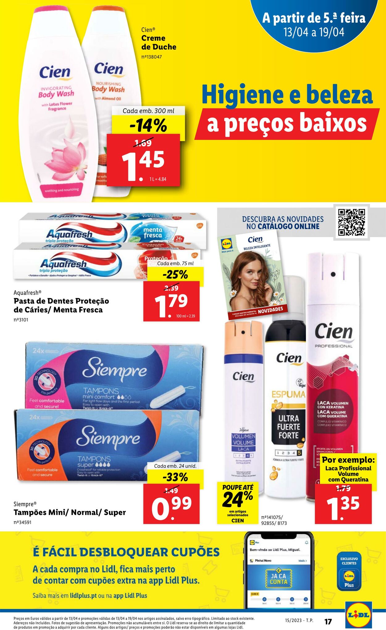 Folheto Lidl 13.04.2023 - 26.04.2023