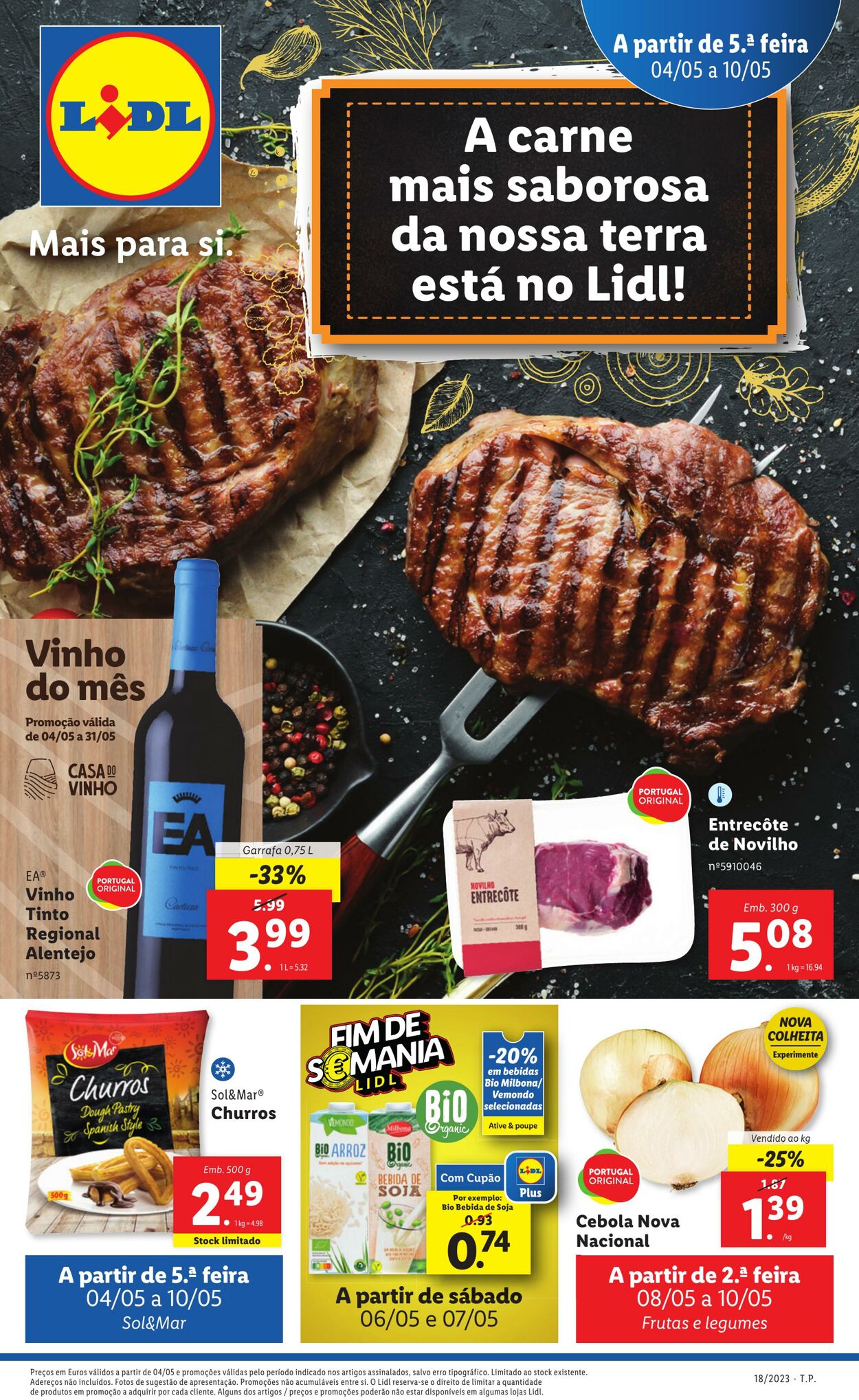 Folheto Lidl 04.05.2023 - 10.05.2023