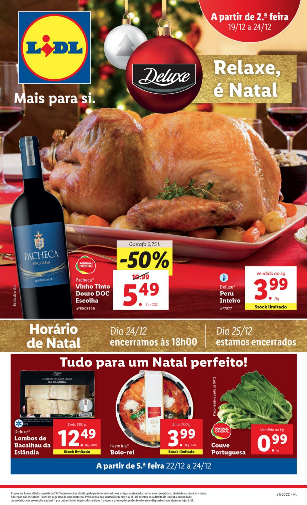 Folheto Lidl 19.12.2022 - 25.12.2022