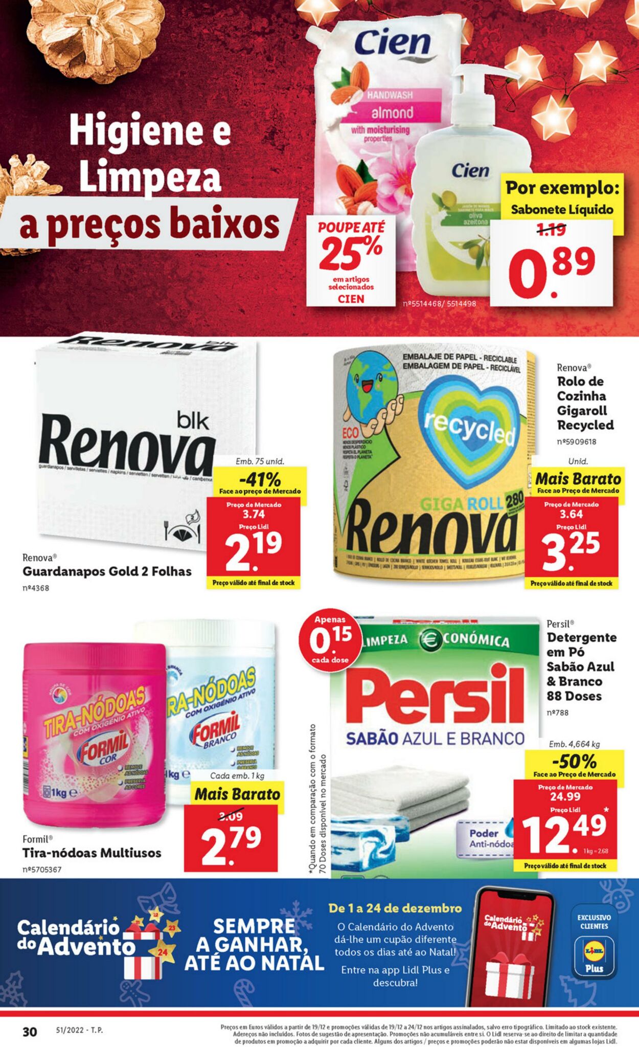 Folheto Lidl 19.12.2022 - 25.12.2022