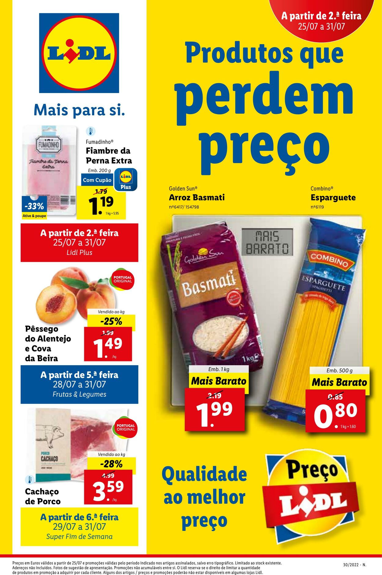 Folheto Lidl 25.07.2022 - 31.07.2022