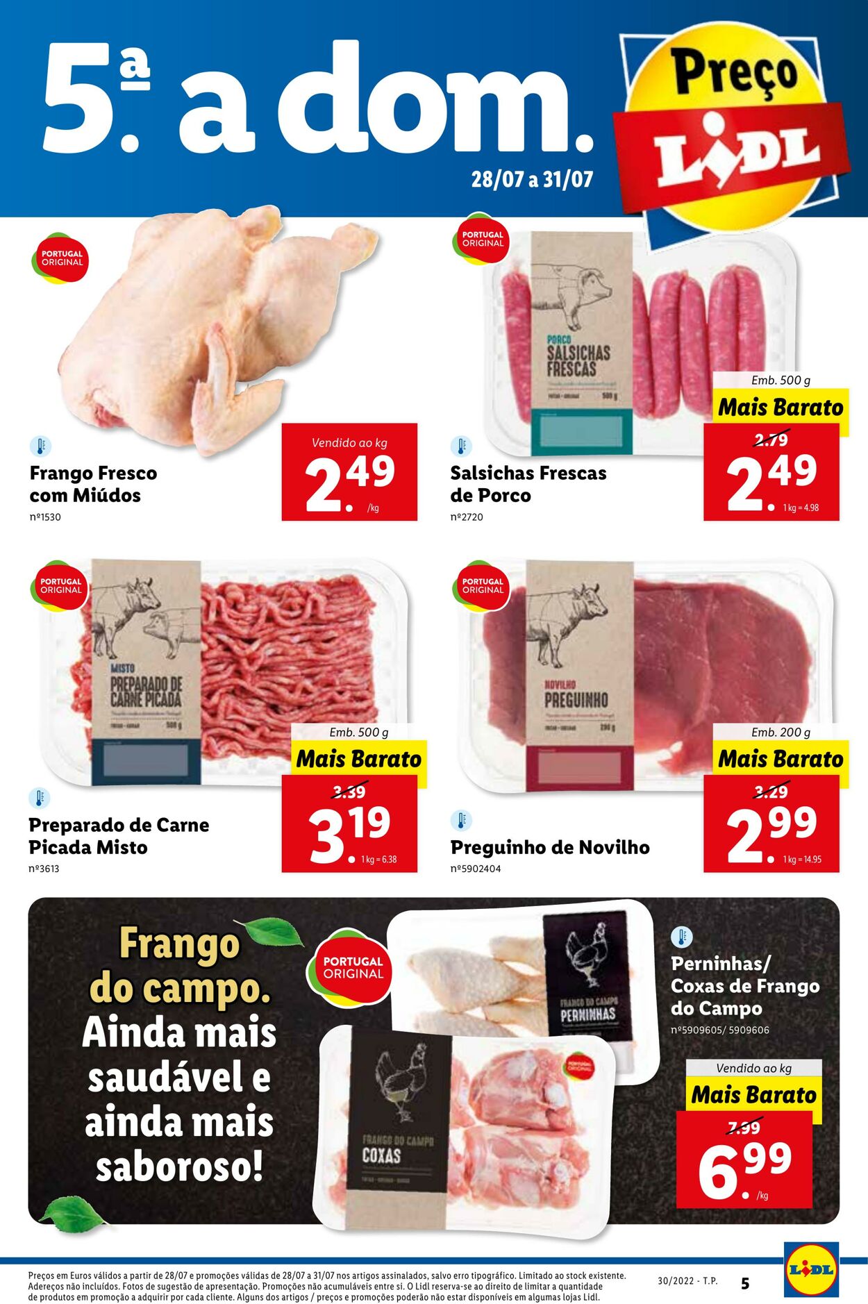 Folheto Lidl 25.07.2022 - 31.07.2022