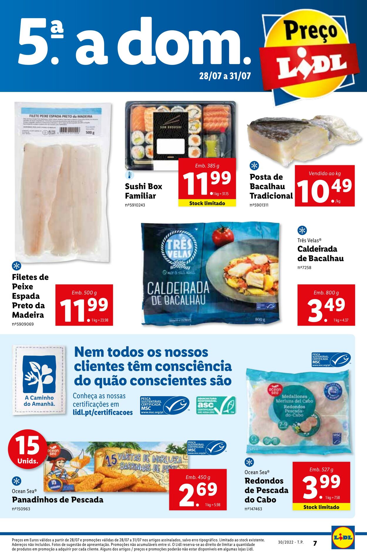 Folheto Lidl 25.07.2022 - 31.07.2022