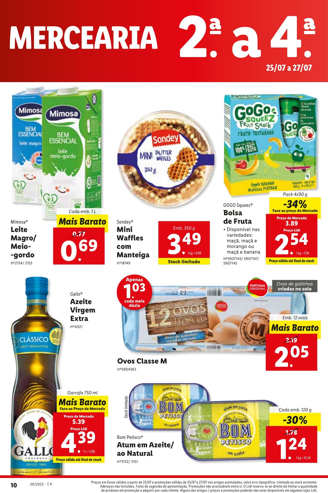 Folheto Lidl 25.07.2022 - 31.07.2022