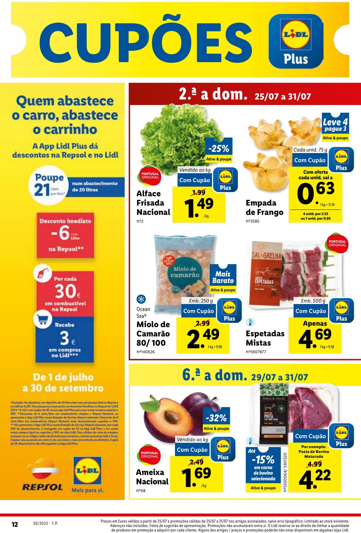 Folheto Lidl 25.07.2022 - 31.07.2022