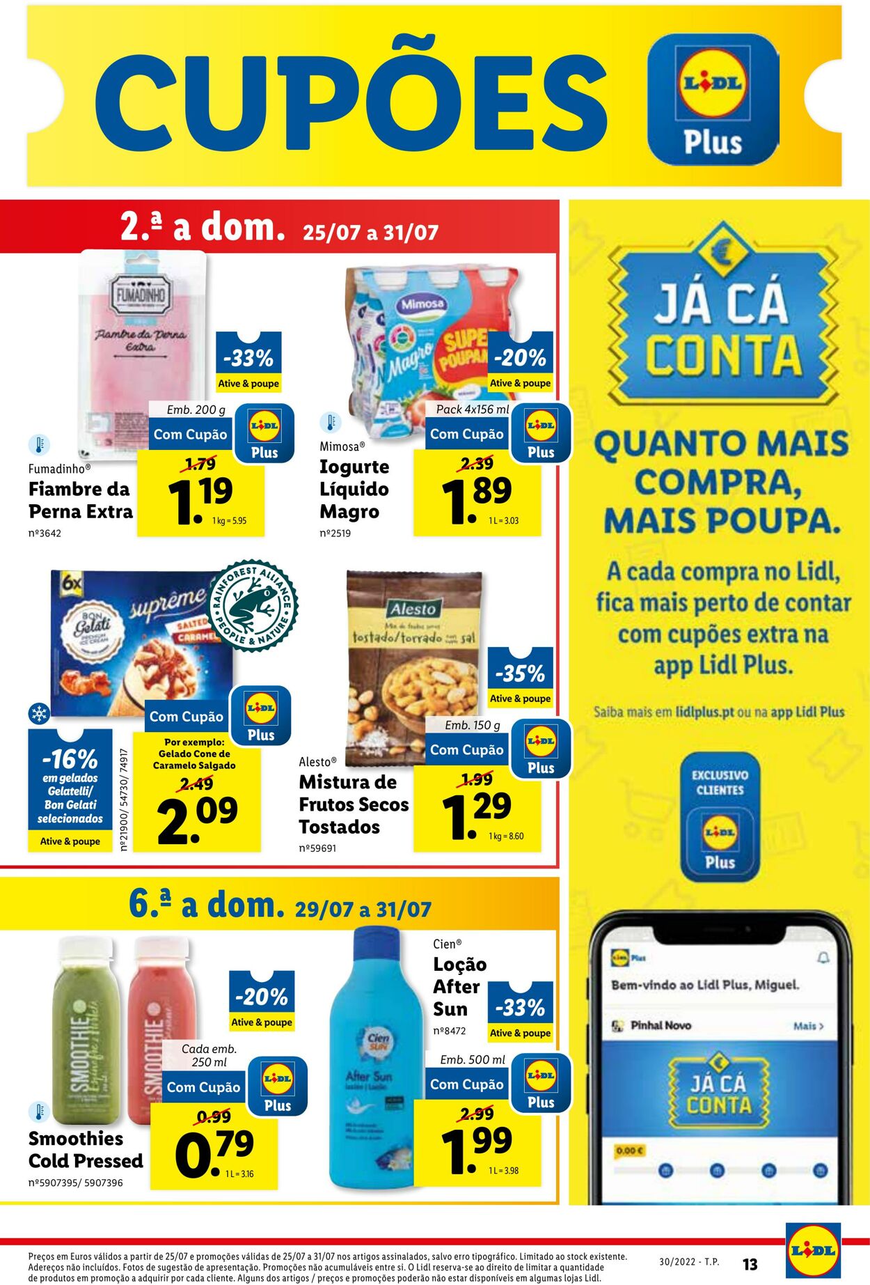 Folheto Lidl 25.07.2022 - 31.07.2022