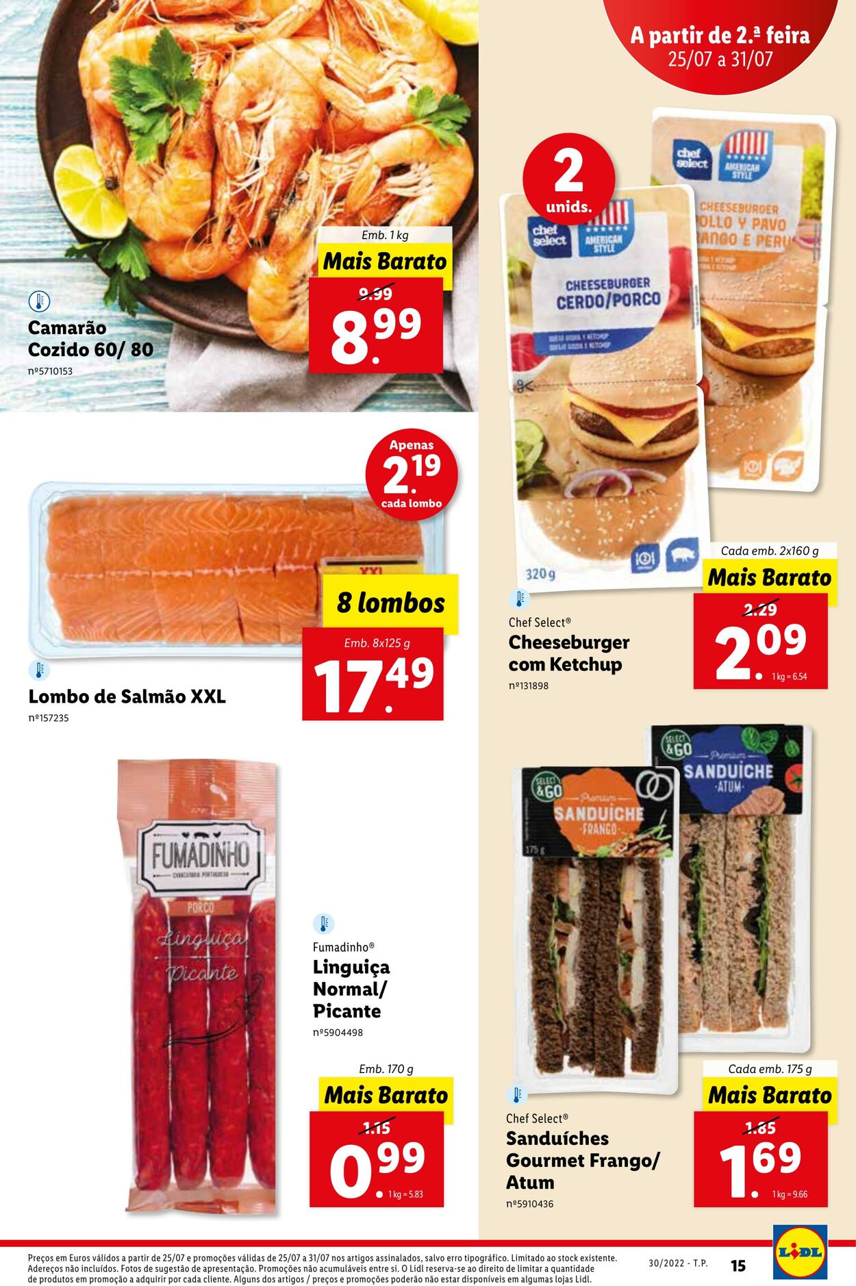 Folheto Lidl 25.07.2022 - 31.07.2022